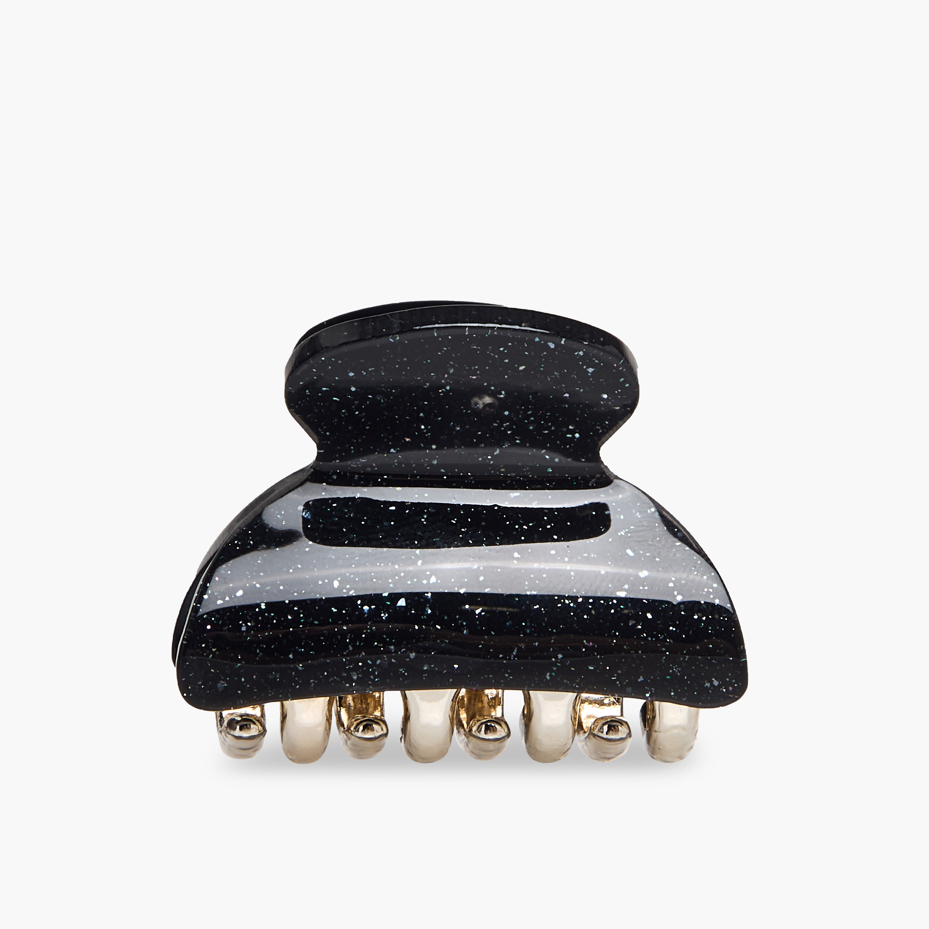 Pack of 3 Curved Hair Clamp with Glitter Finish-women-hairaccessories-clamps-image-4