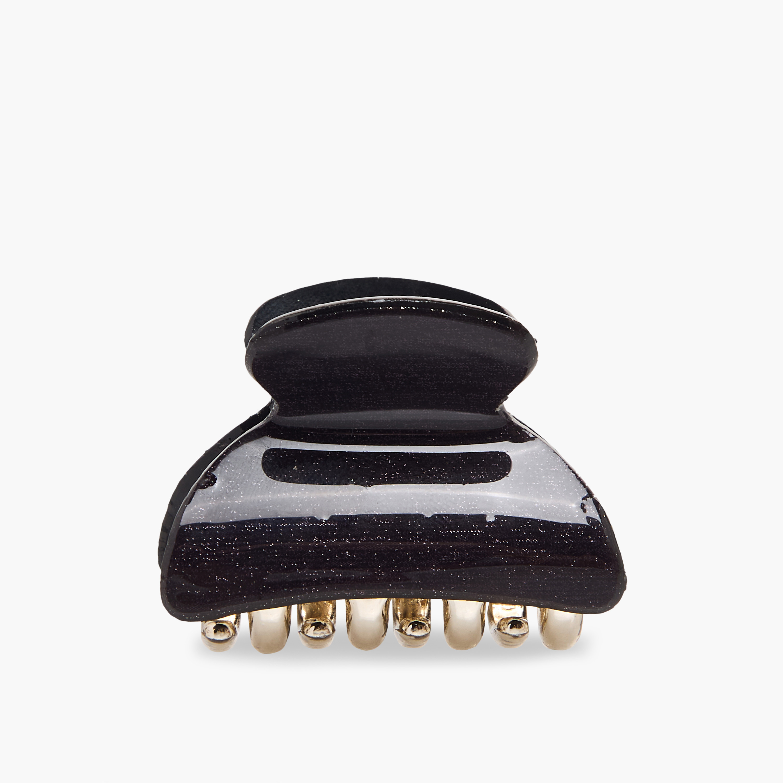 Pack of 3 Curved Hair Clamp with Glitter Finish-women-hairaccessories-clamps-image-3