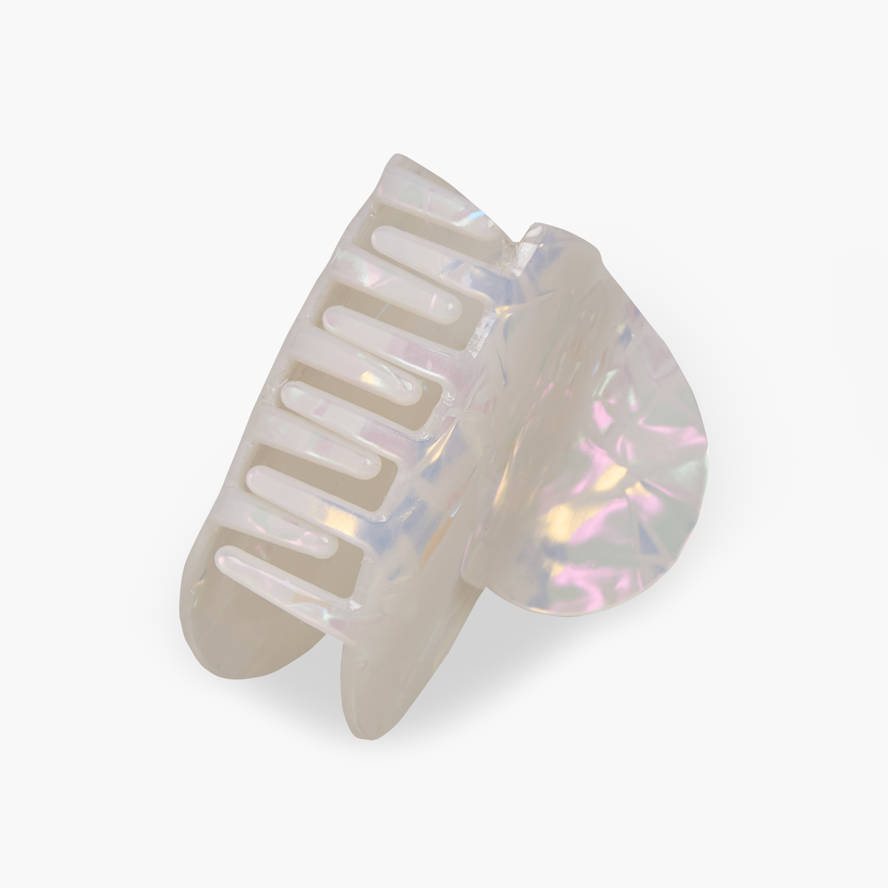 Heart Hair Clamp with Pearl Finish-women-hairaccessories-clamps-image-3