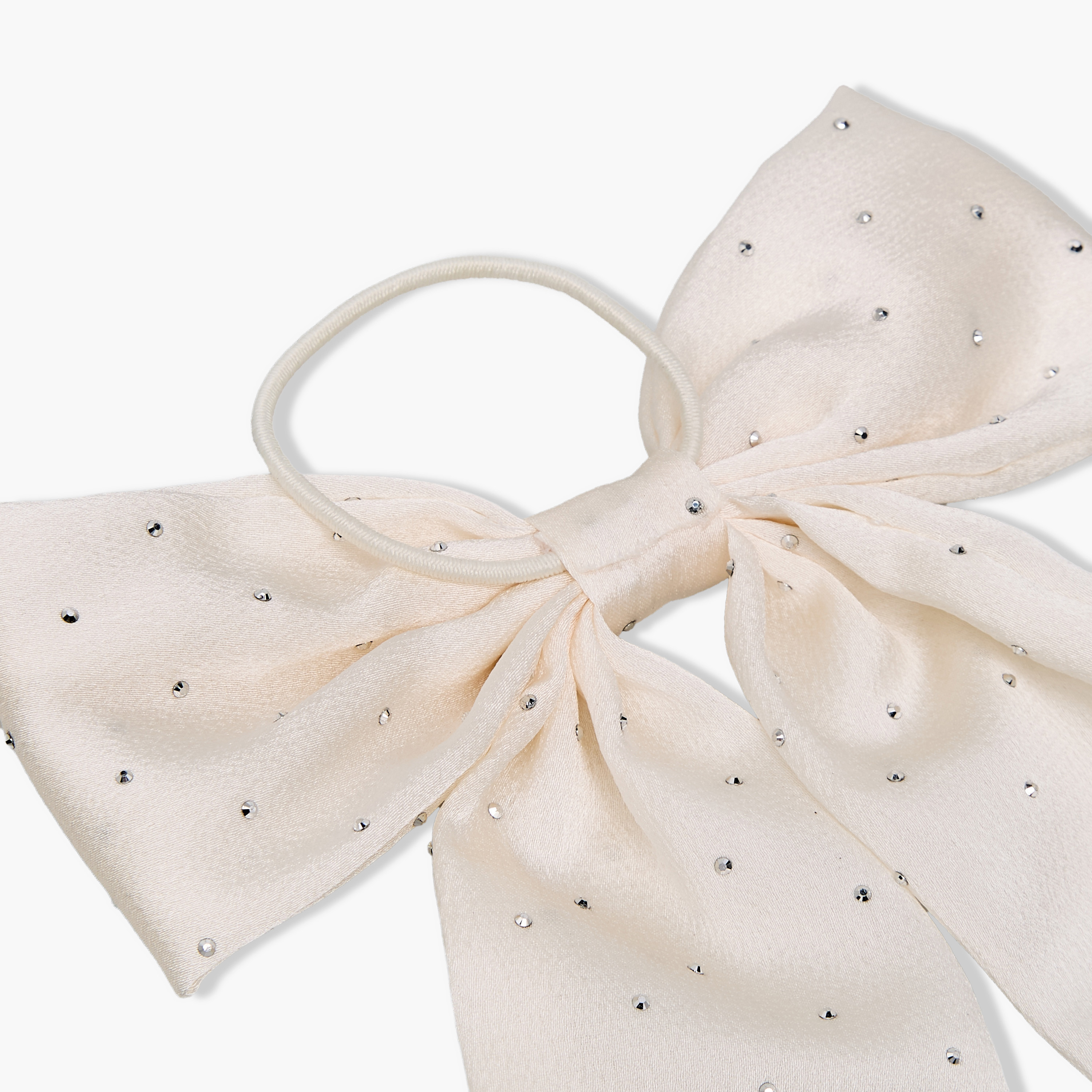 Bow Hair Tie with Embellished Design-women-hairaccessories-others-image-4