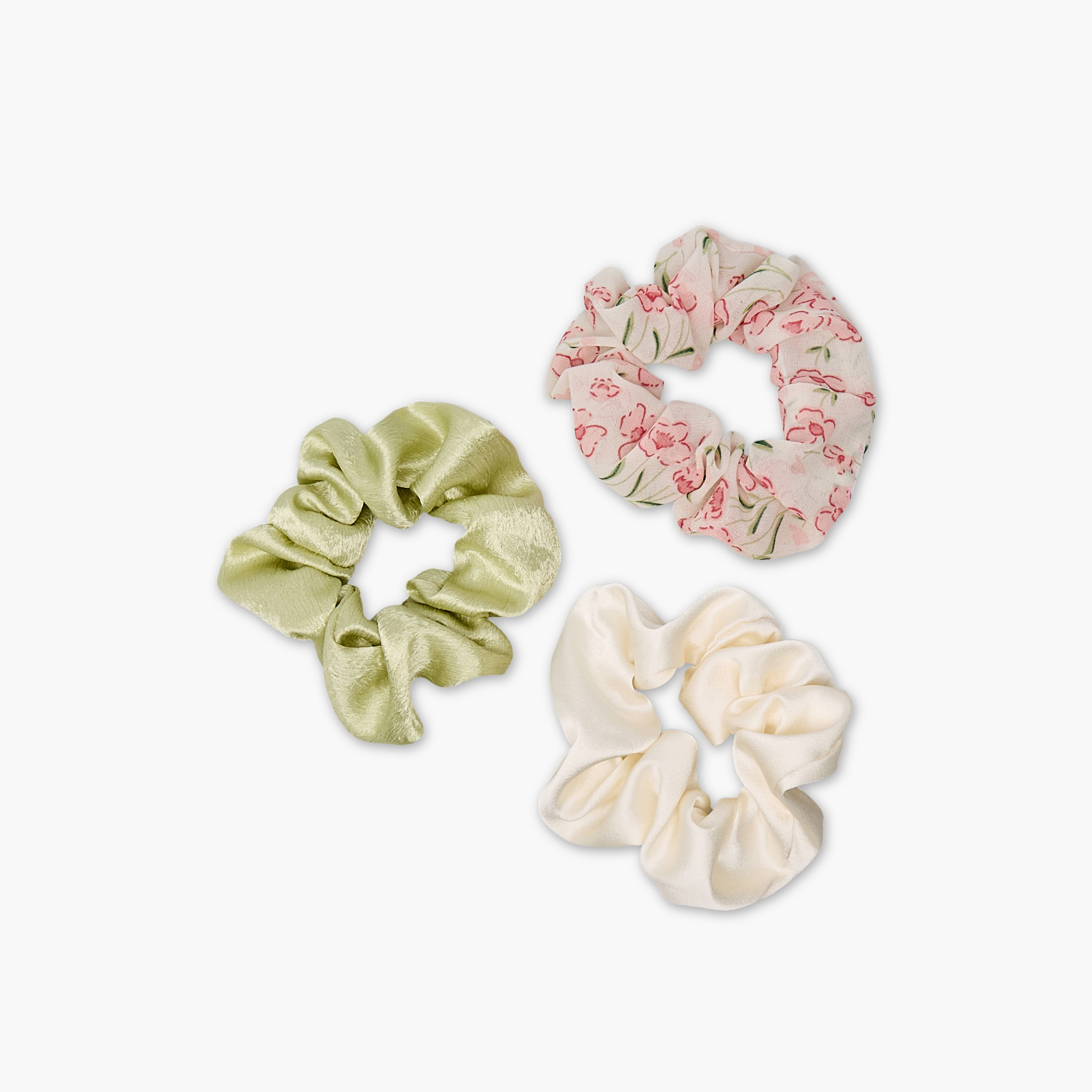 Pack of 3 Hair Scrunchie-women-hairaccessories-scrunchies-image-3
