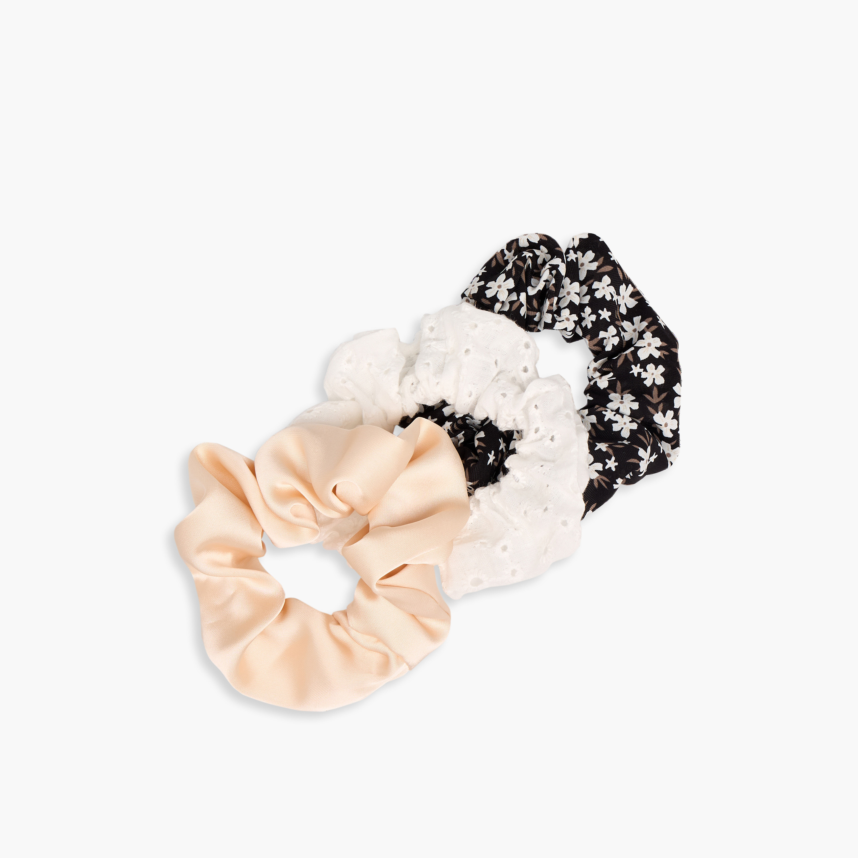 Pack of 3 Assorted Hair Scrunchie-women-hairaccessories-scrunchies-image-2
