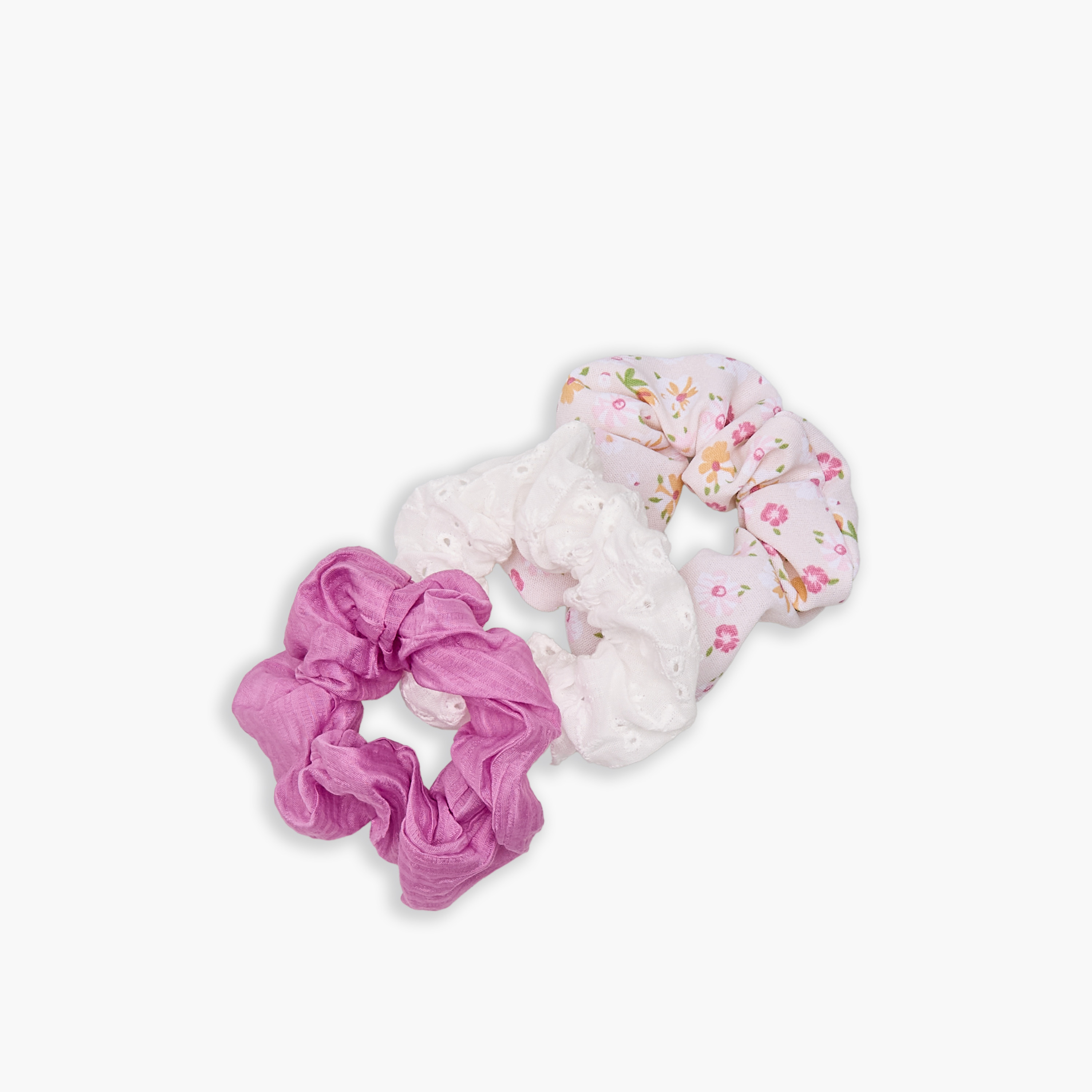 Pack of 3 Hair Scrunchie-women-hairaccessories-scrunchies-image-2