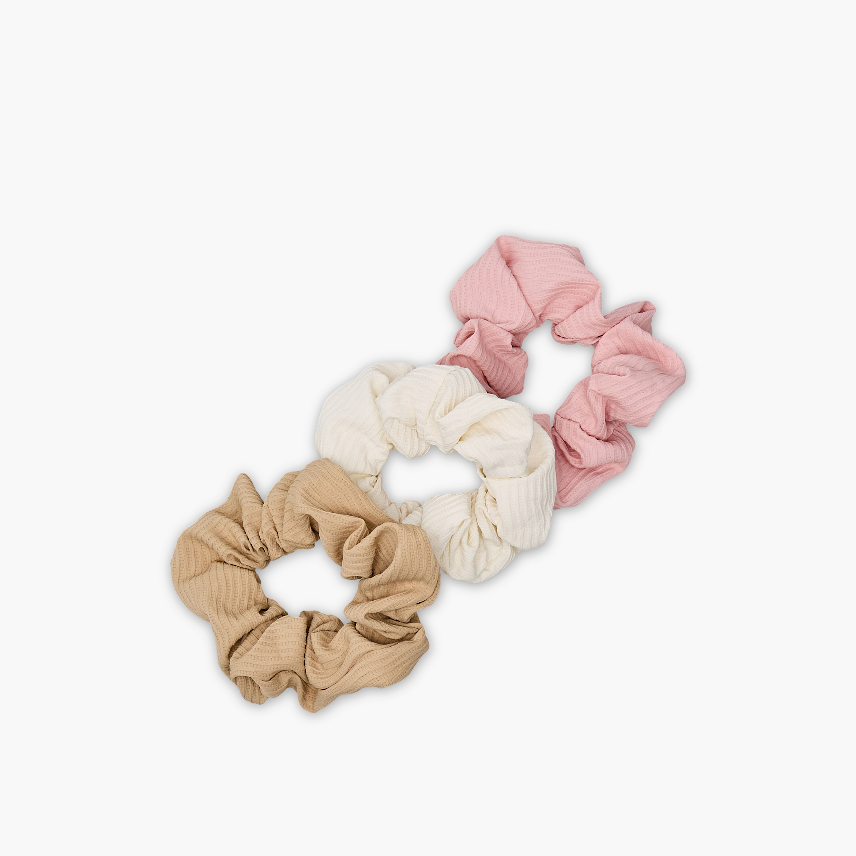 طقم ربطات شعر من 3 قطع-women-hairaccessories-scrunchies-image-2