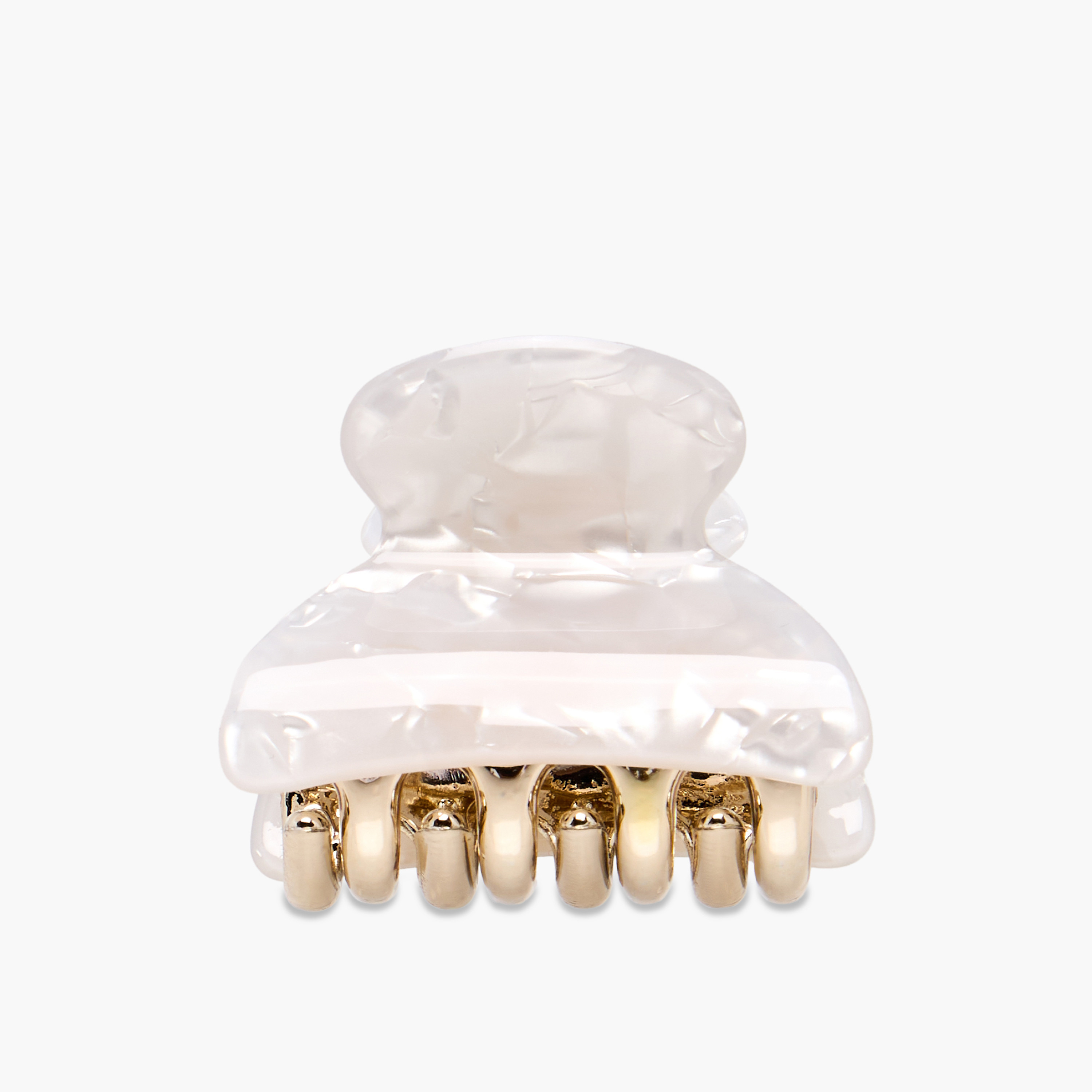 Pack of 3 Curved Hair Clamp with Pearl Finish-women-hairaccessories-clamps-image-2