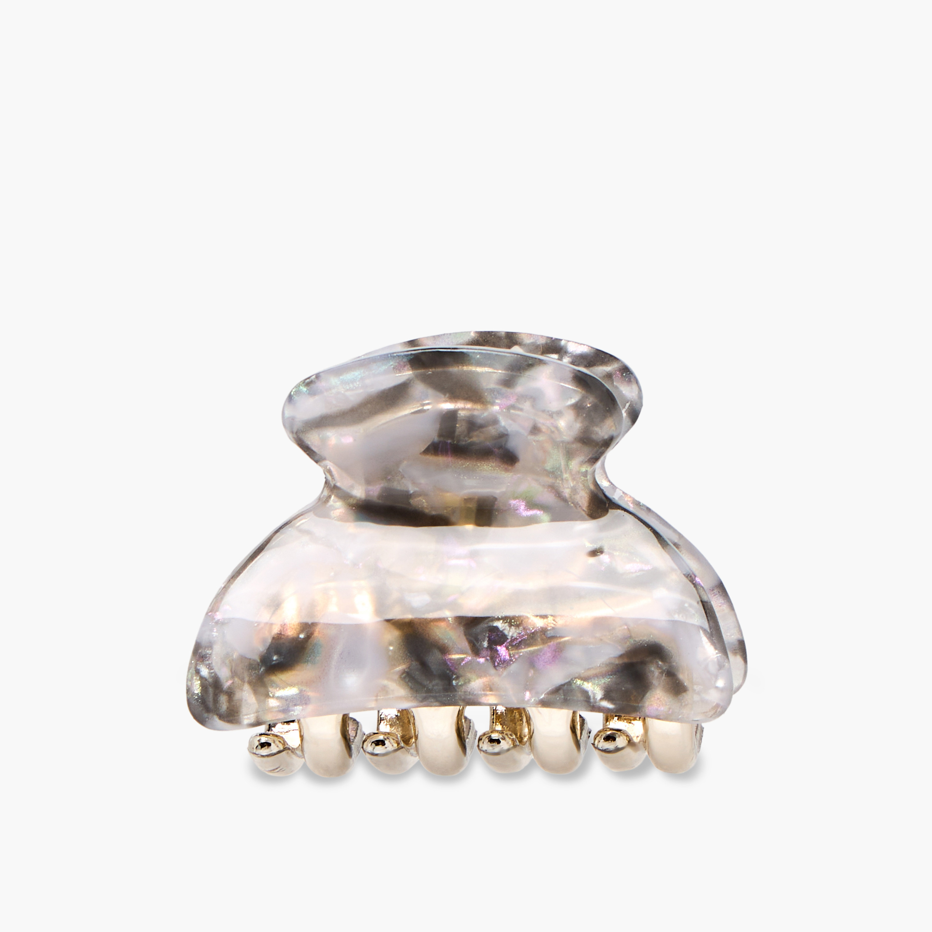 Pack of 3 Curved Hair Clamp with Pearl Finish-women-hairaccessories-clamps-image-3