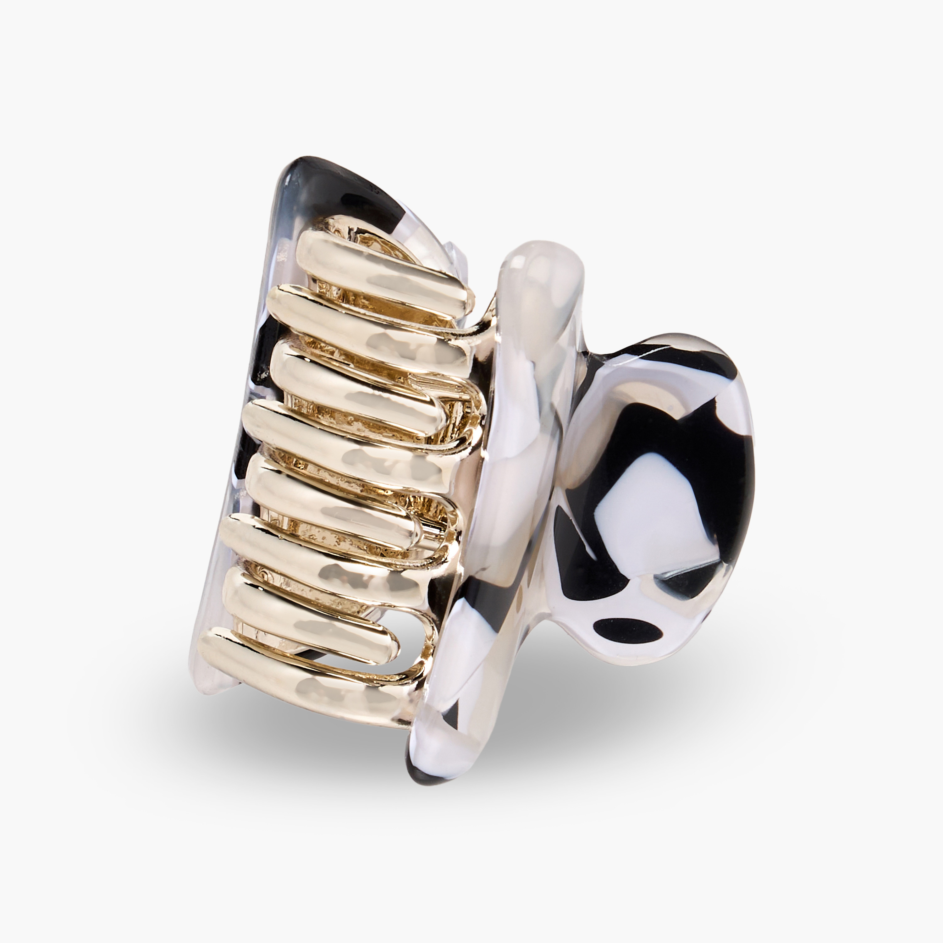 Pack of 3 Curved Hair Clamp with Pearl Finish-women-hairaccessories-clamps-image-6