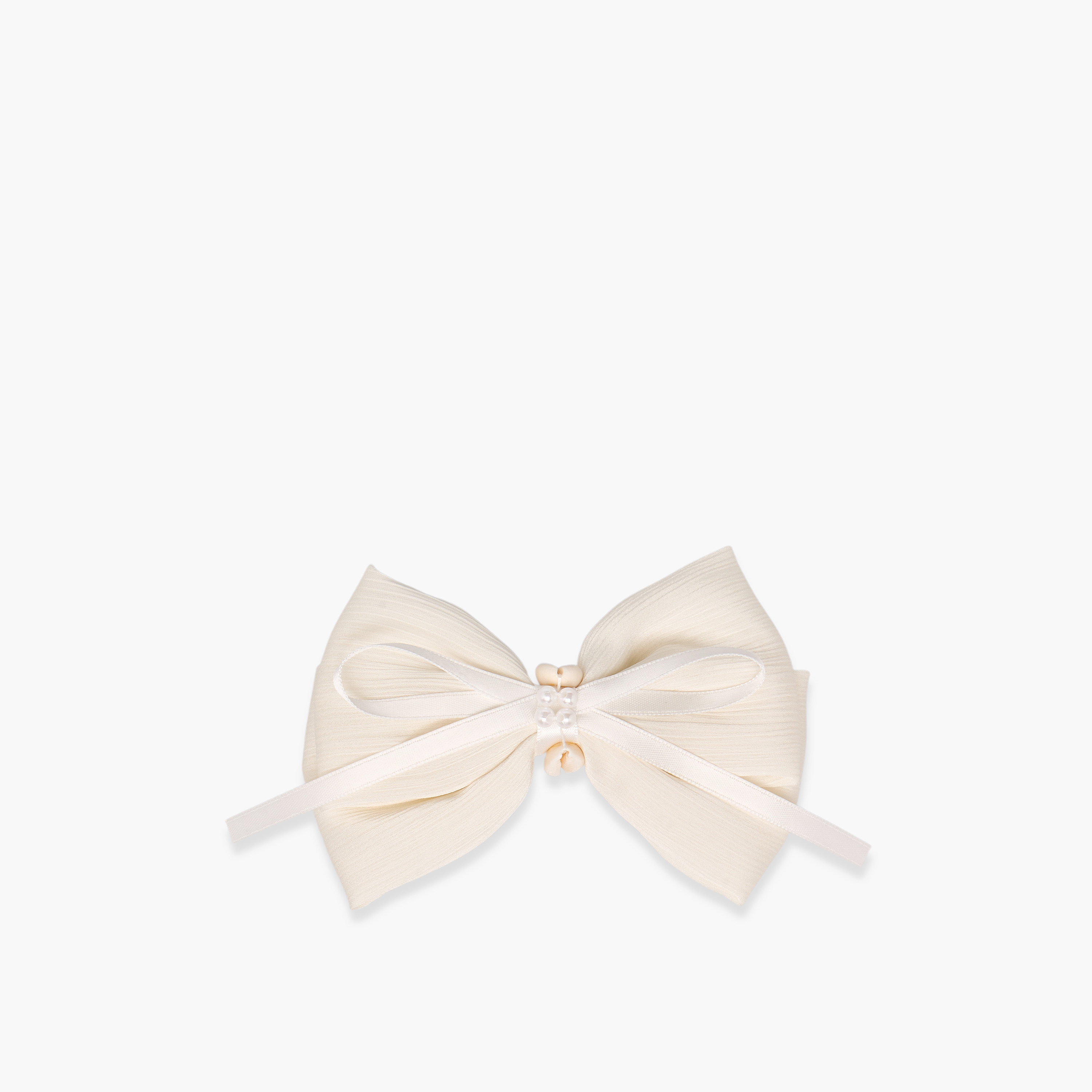 Metal Bow Barrette Hair Clip-women-hairaccessories-clips-image-1