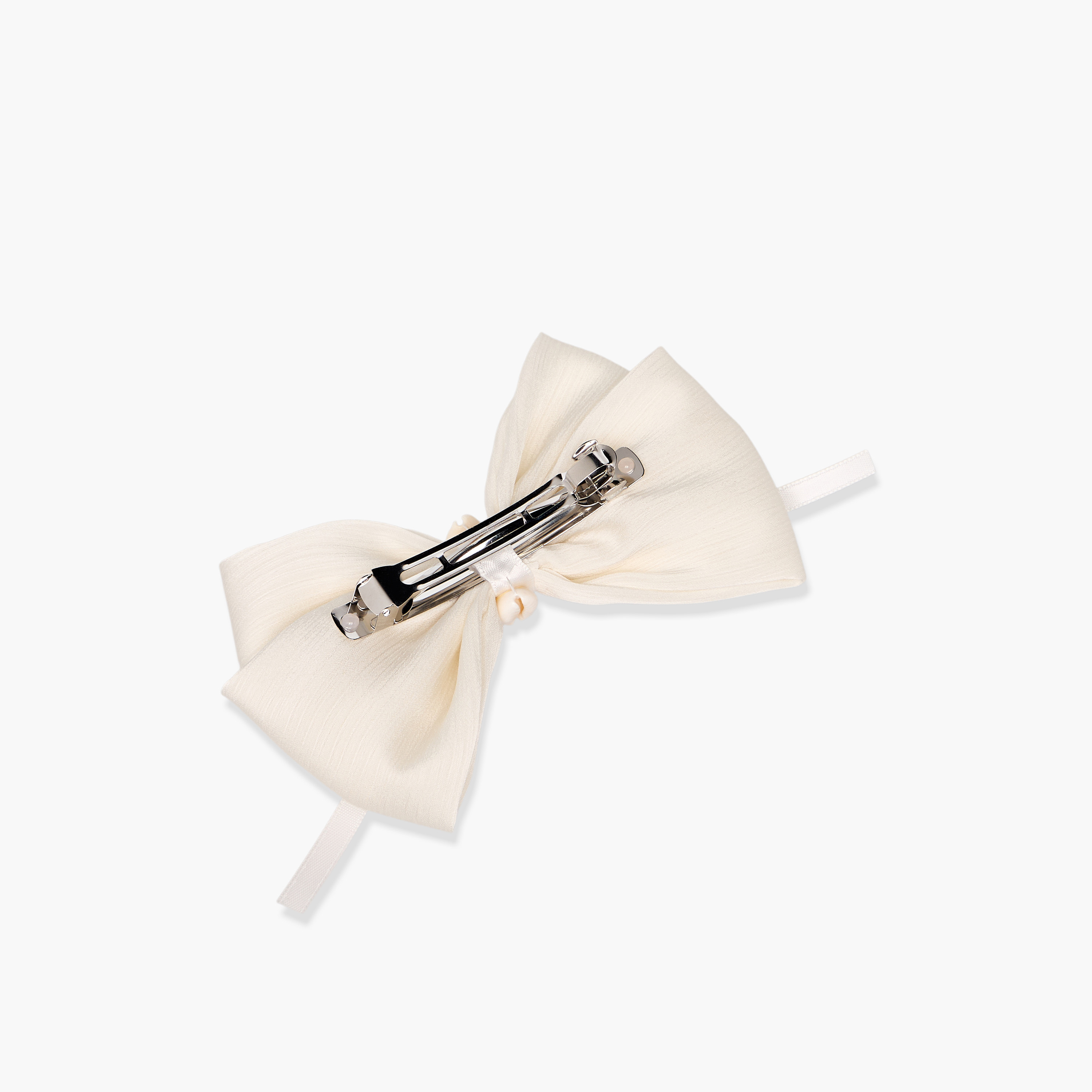 Metal Bow Barrette Hair Clip-women-hairaccessories-clips-image-3