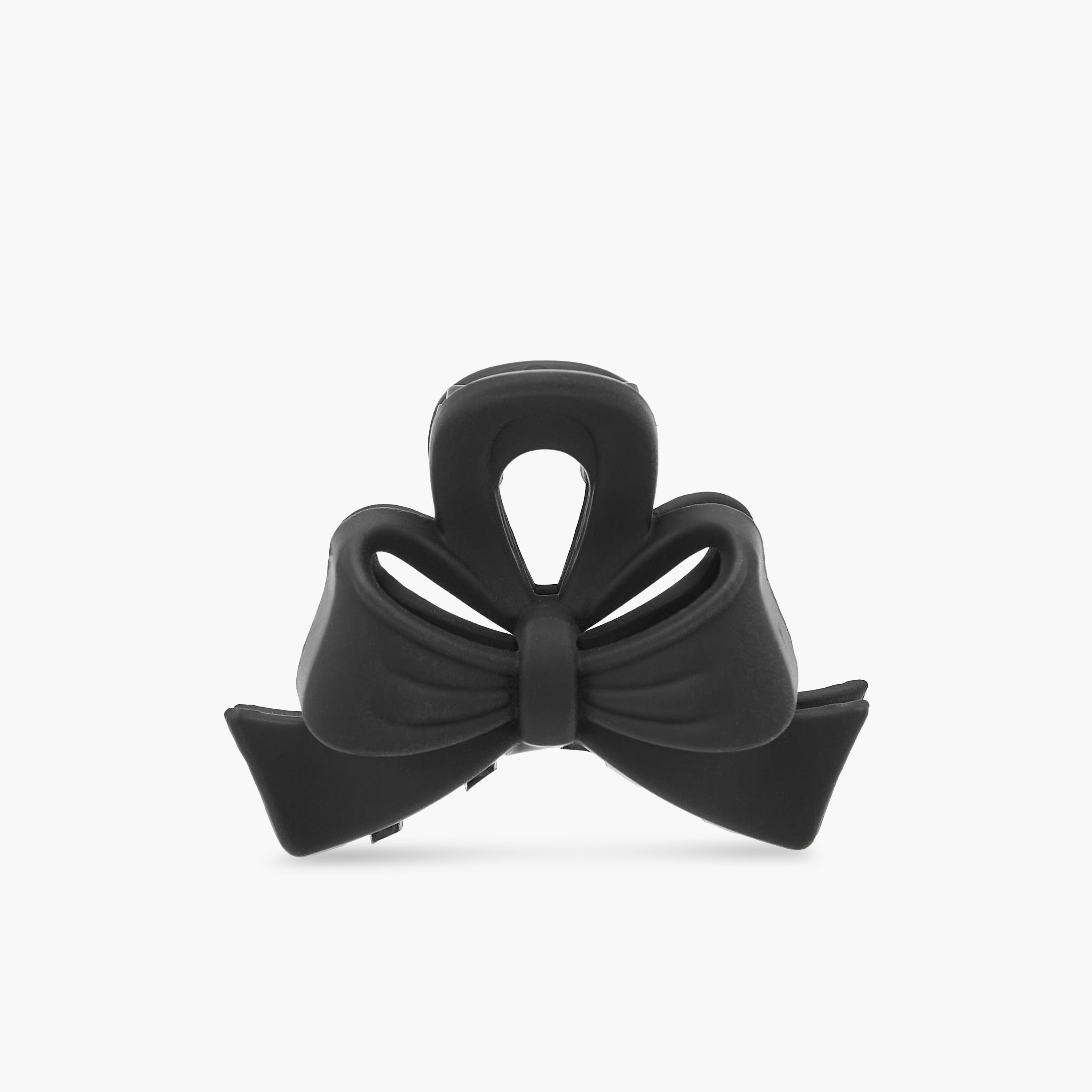 مشابك شعر سادة بتصميم فيونكة - عبوة 3 قطع-women-hairaccessories-clamps-image-2
