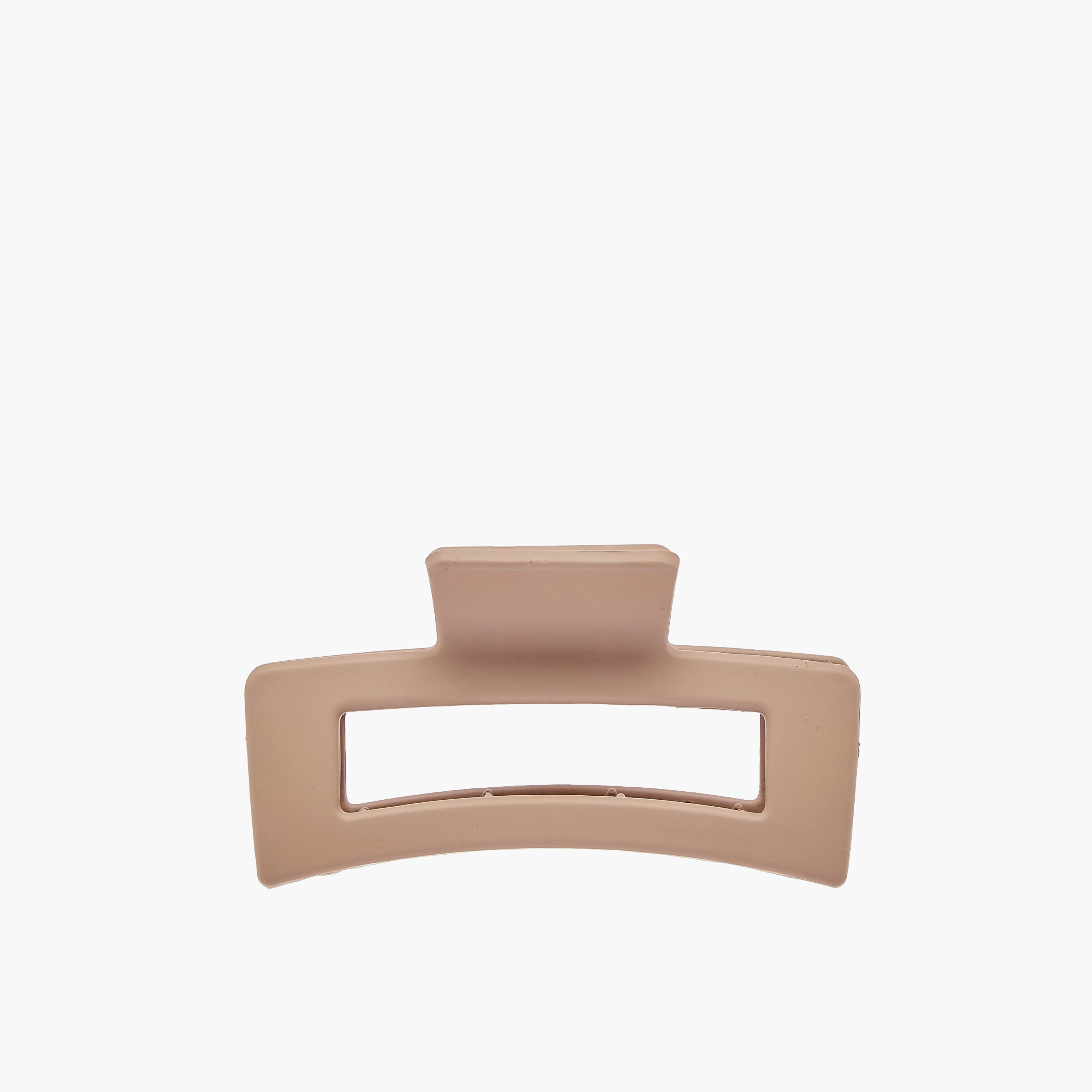 Rectangular Hair Clamp with Cutout Design-women-hairaccessories-clamps-image-1