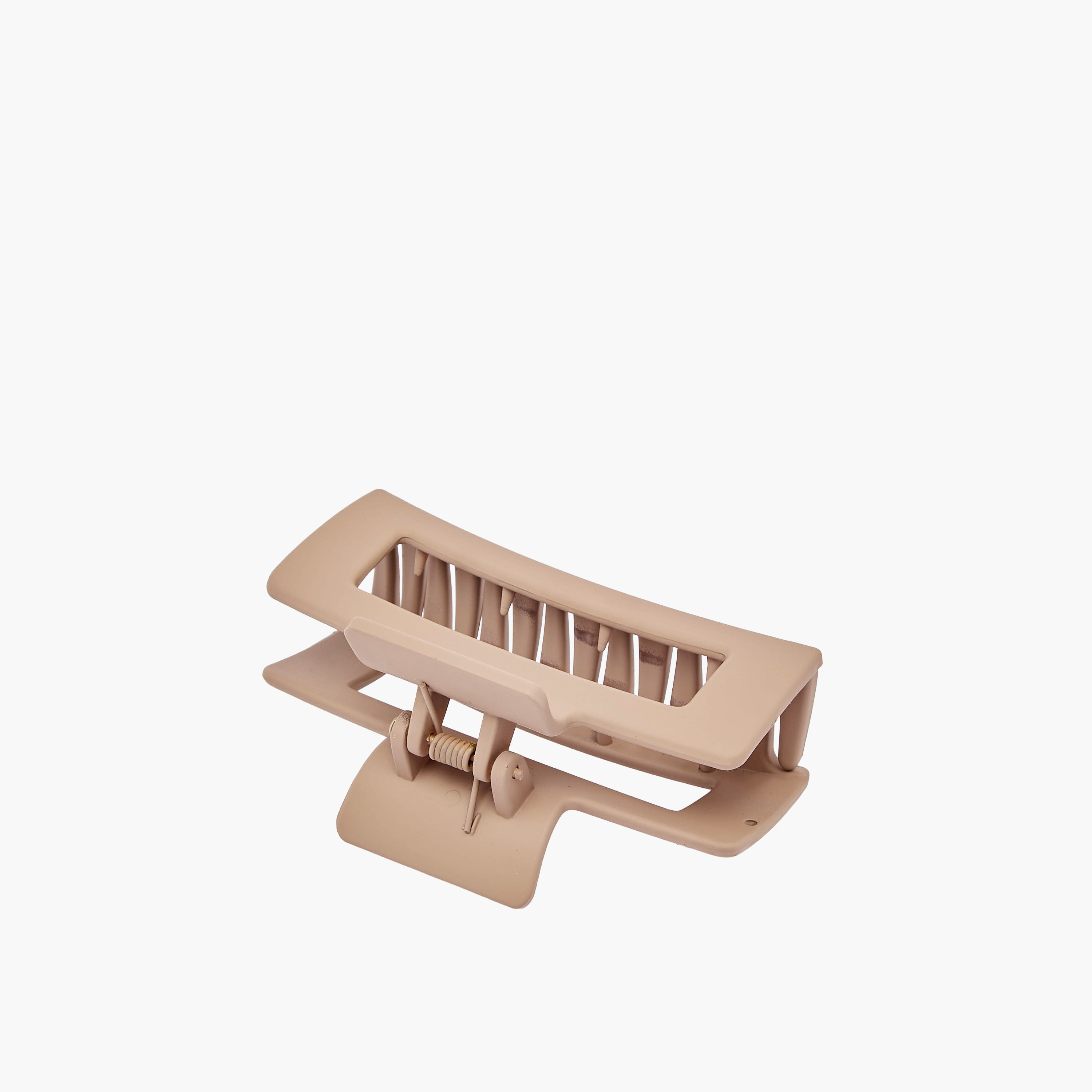 Rectangular Hair Clamp with Cutout Design-women-hairaccessories-clamps-image-2