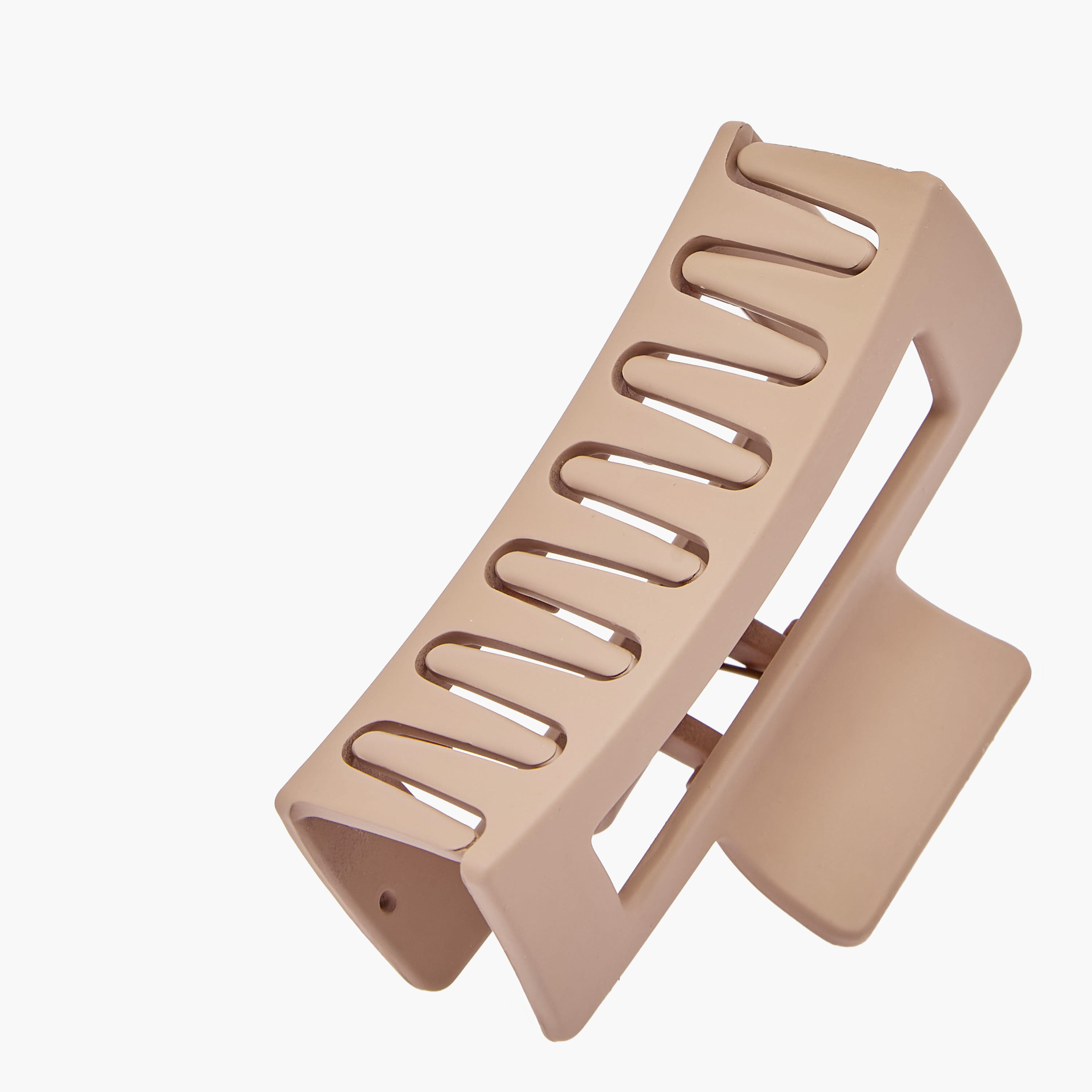 Rectangular Hair Clamp with Cutout Design-women-hairaccessories-clamps-image-3