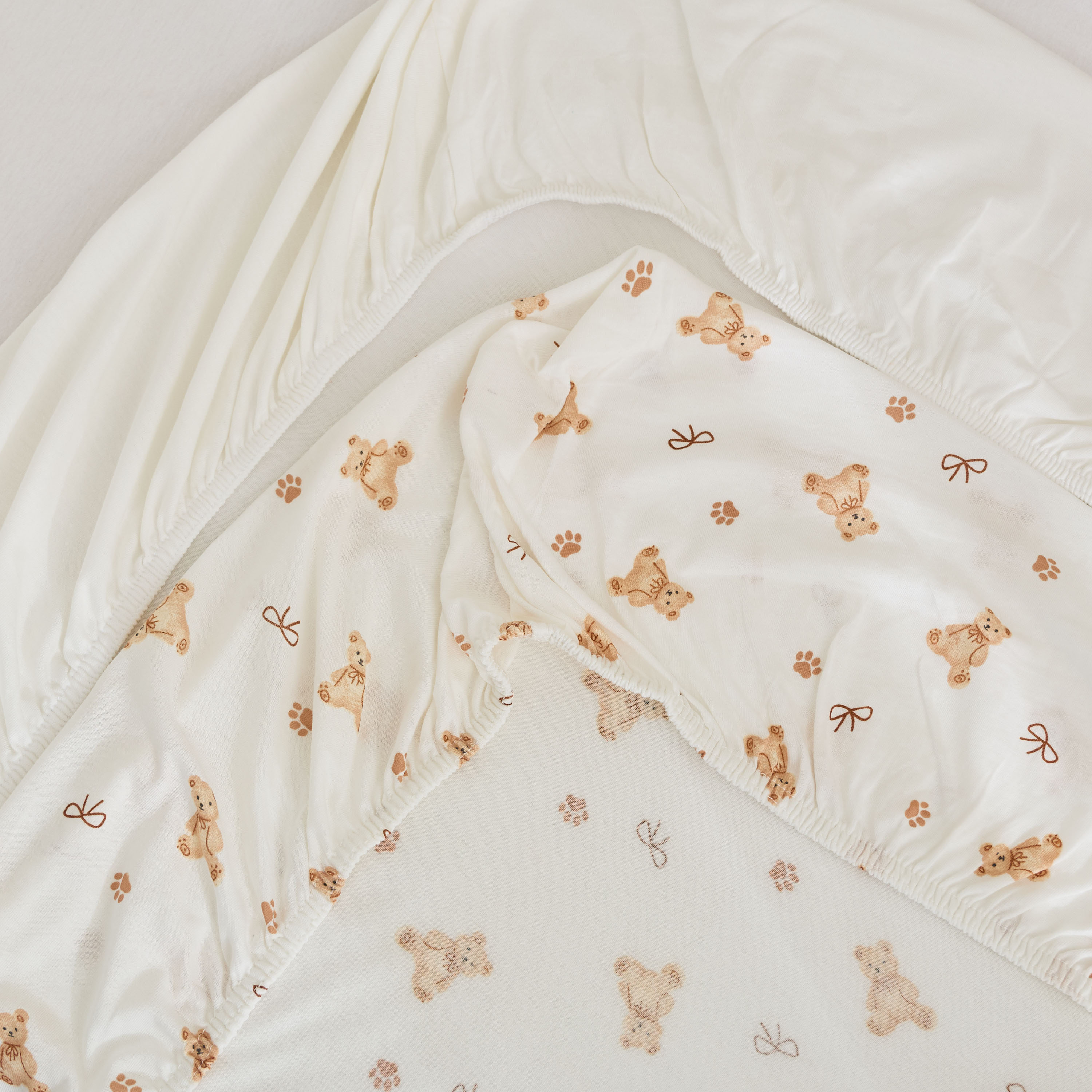 Pack of 2 Juniors Baby Fitted Sheet with Assorted Print, 70x130 cm-baby-nursery-babybedding-image-5