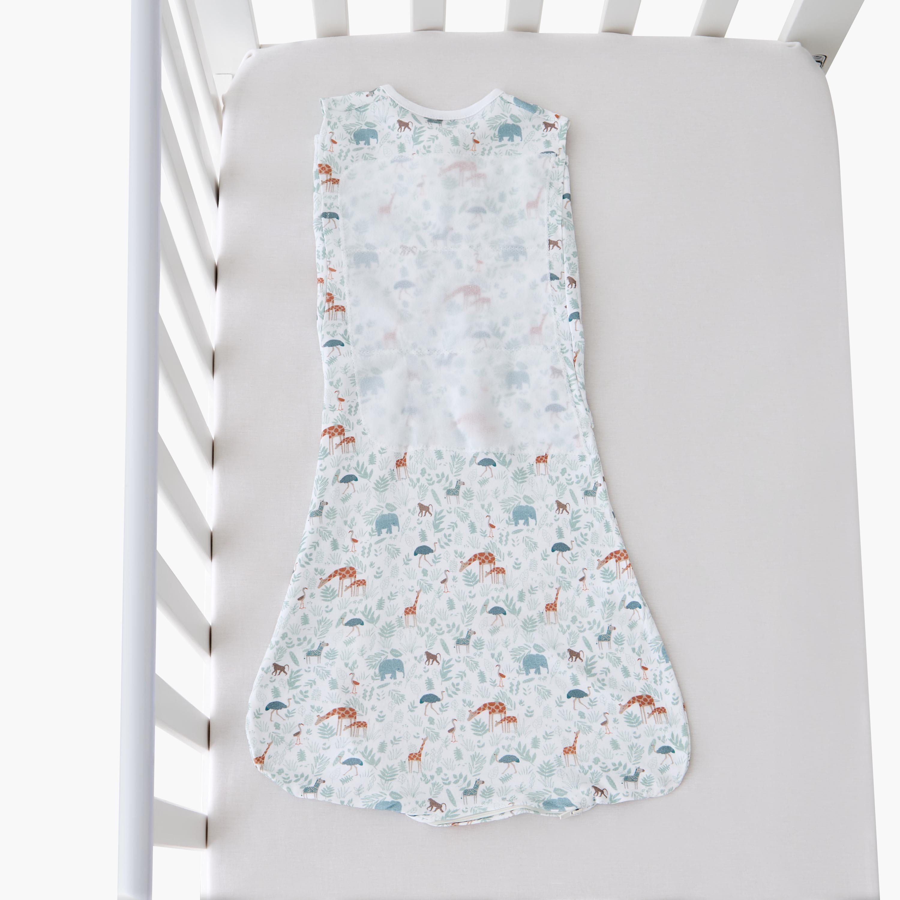 Juniors Dodoma Sleeping Bag with Safari Print, 0-6 Months-baby-nursery-blanketsandswaddles-swaddlesandsleepingbags-image-2