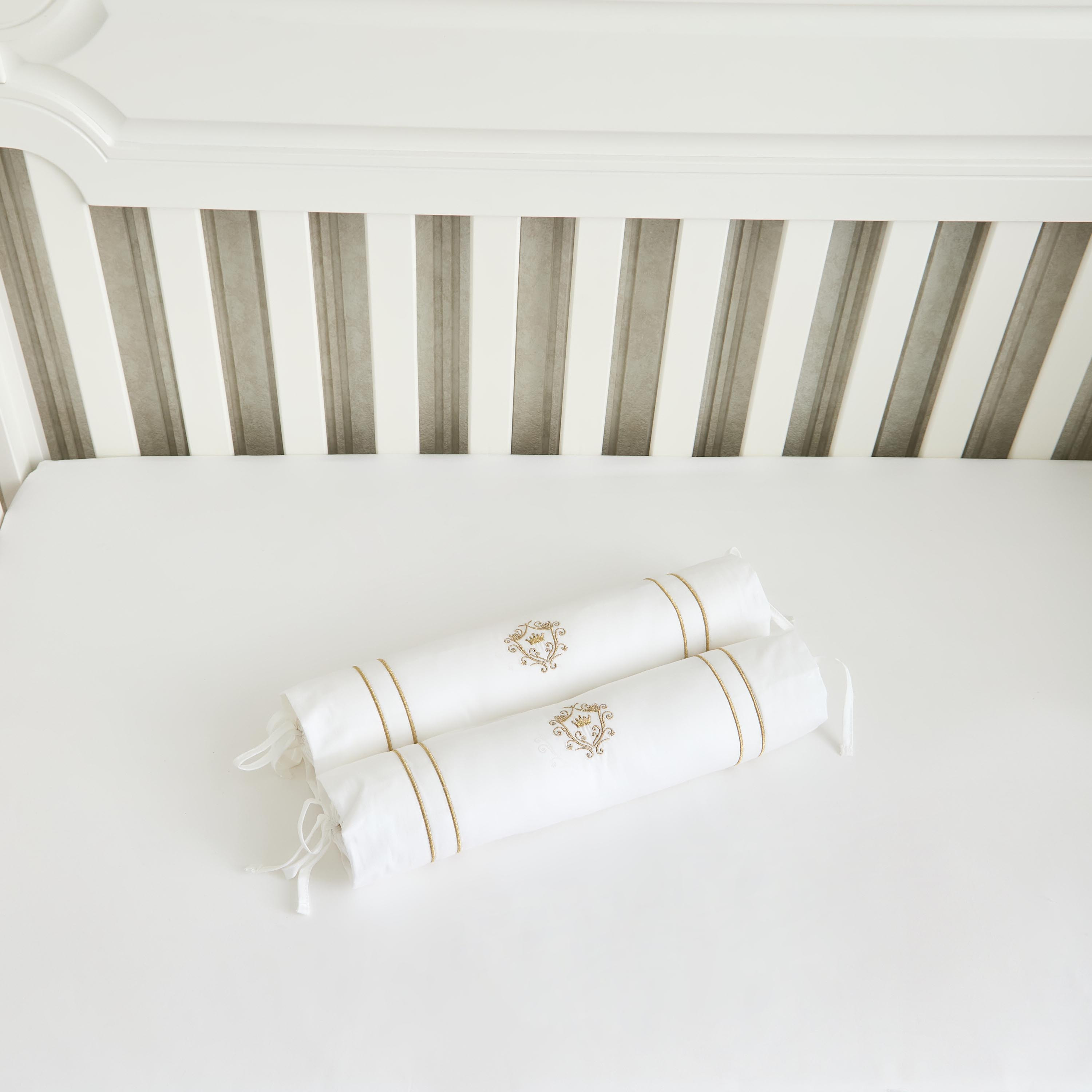 Giggles Baby Bolster and Pillow Set with Embroidery-baby-nursery-babybedding-image-4