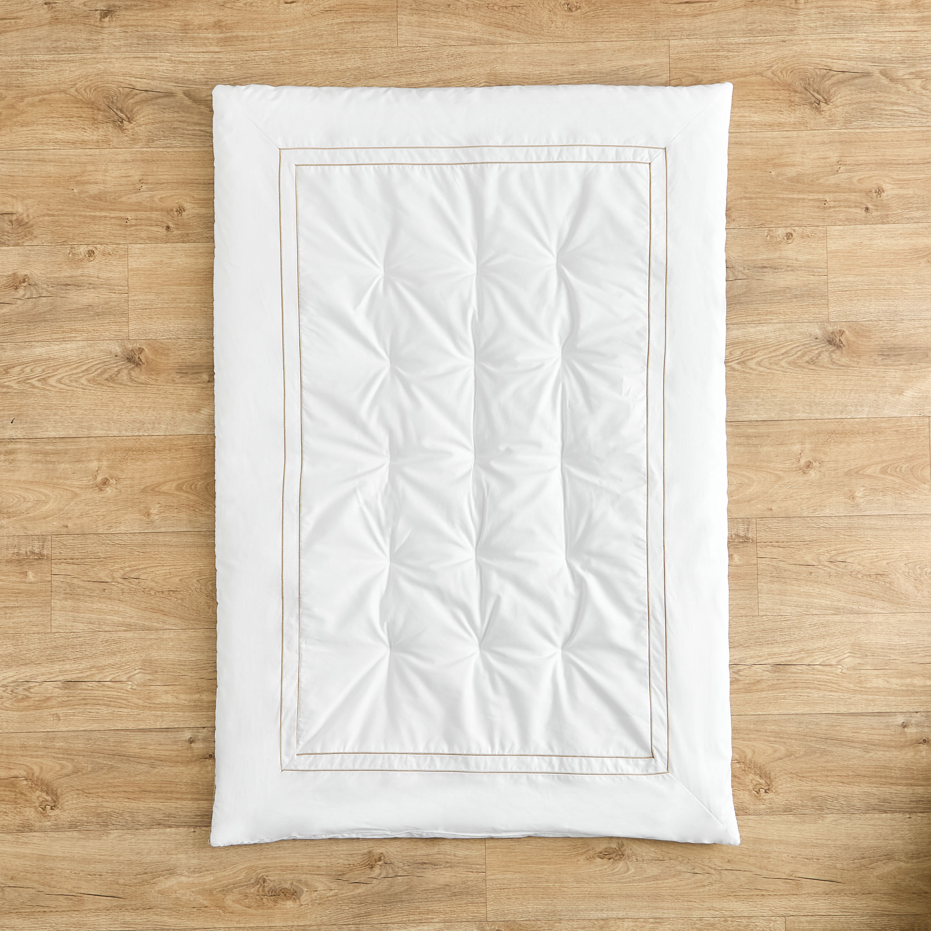 Giggles Organic Cotton Quilted Baby Bedding Set - 130x90 cm-baby-nursery-babybedding-image-2