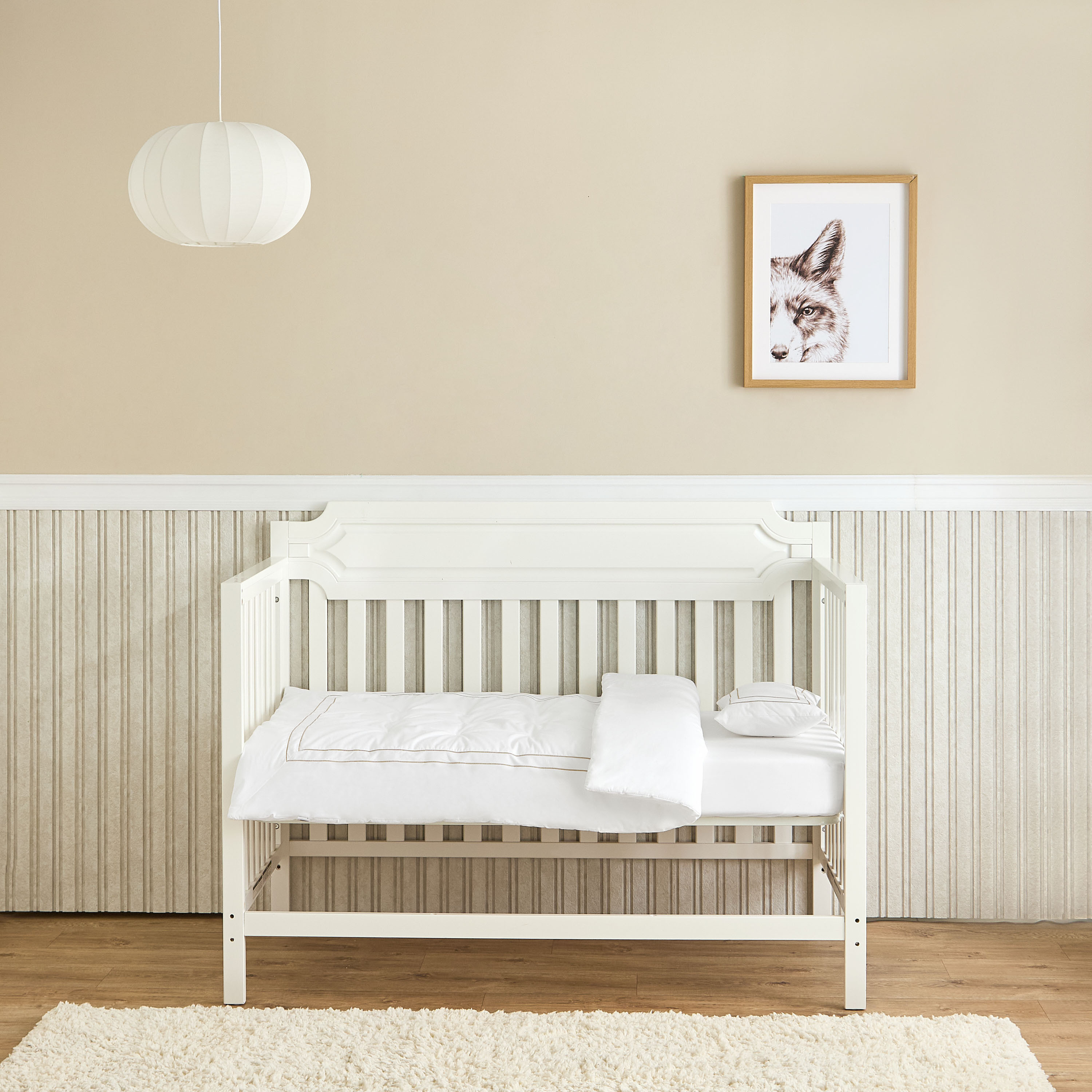Giggles Organic Cotton Quilted Baby Bedding Set - 130x90 cm-baby-nursery-babybedding-image-4