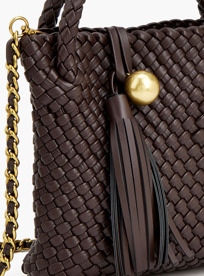 شنطة كروس بودي مضفرة بشراشيب من سيليست-women-bagsandwallets-handbags-image-4