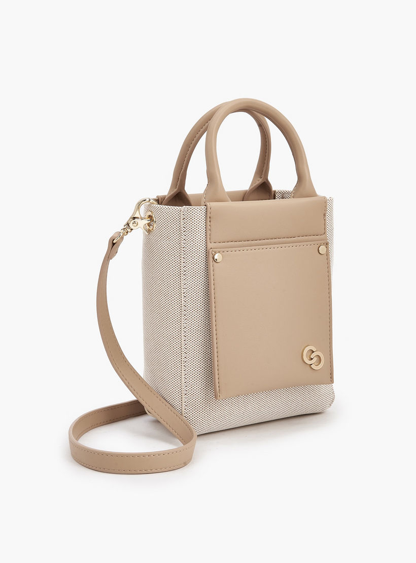 شنطة كروس بودي بارزة الملمس بمقبض مزدوج من سيليست-women-bagsandwallets-handbags-image-4