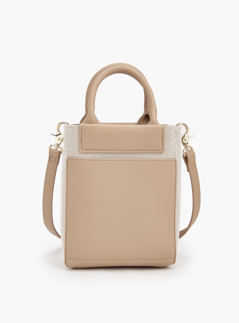 شنطة كروس بودي بارزة الملمس بمقبض مزدوج من سيليست-women-bagsandwallets-handbags-image-6