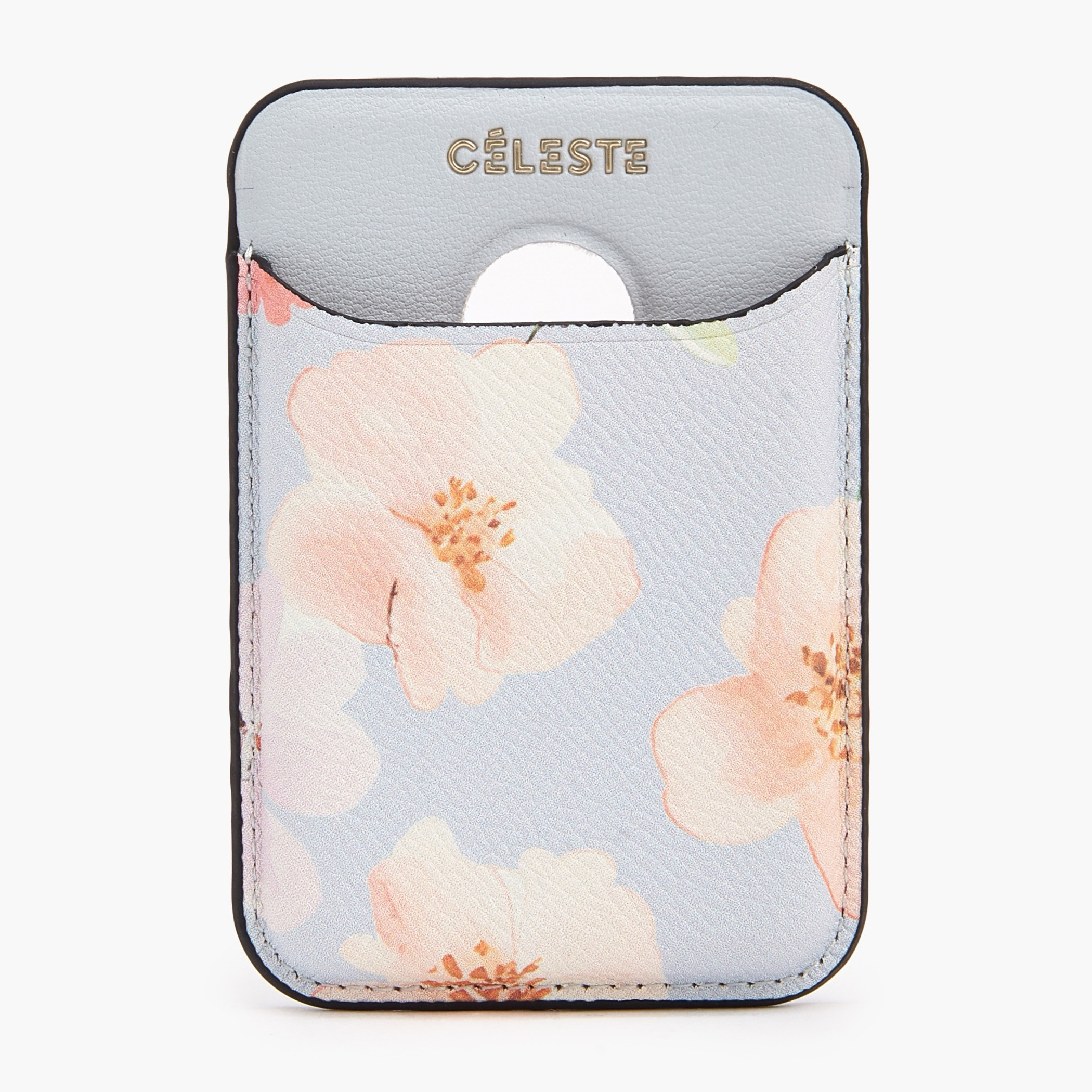 Celeste Floral Print Card Holder-women-bagsandwallets-wallets-image-1