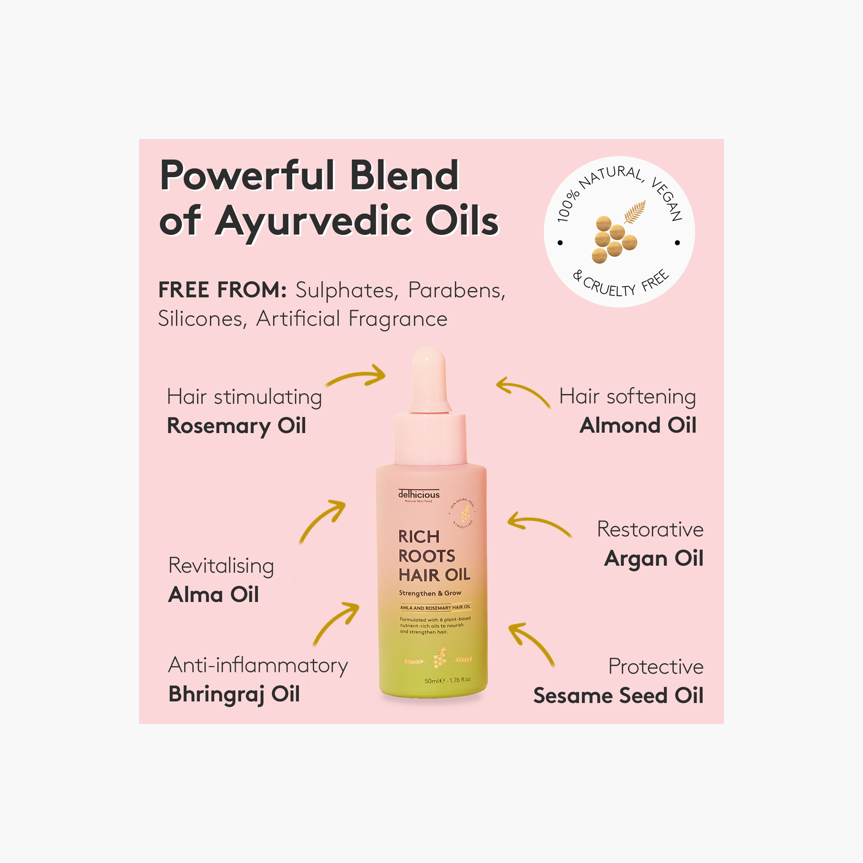 DELHICIOUS Amla Rosemary Hair Oil-beautyandpersonalcare-hair-haircare-hairoils-image-3