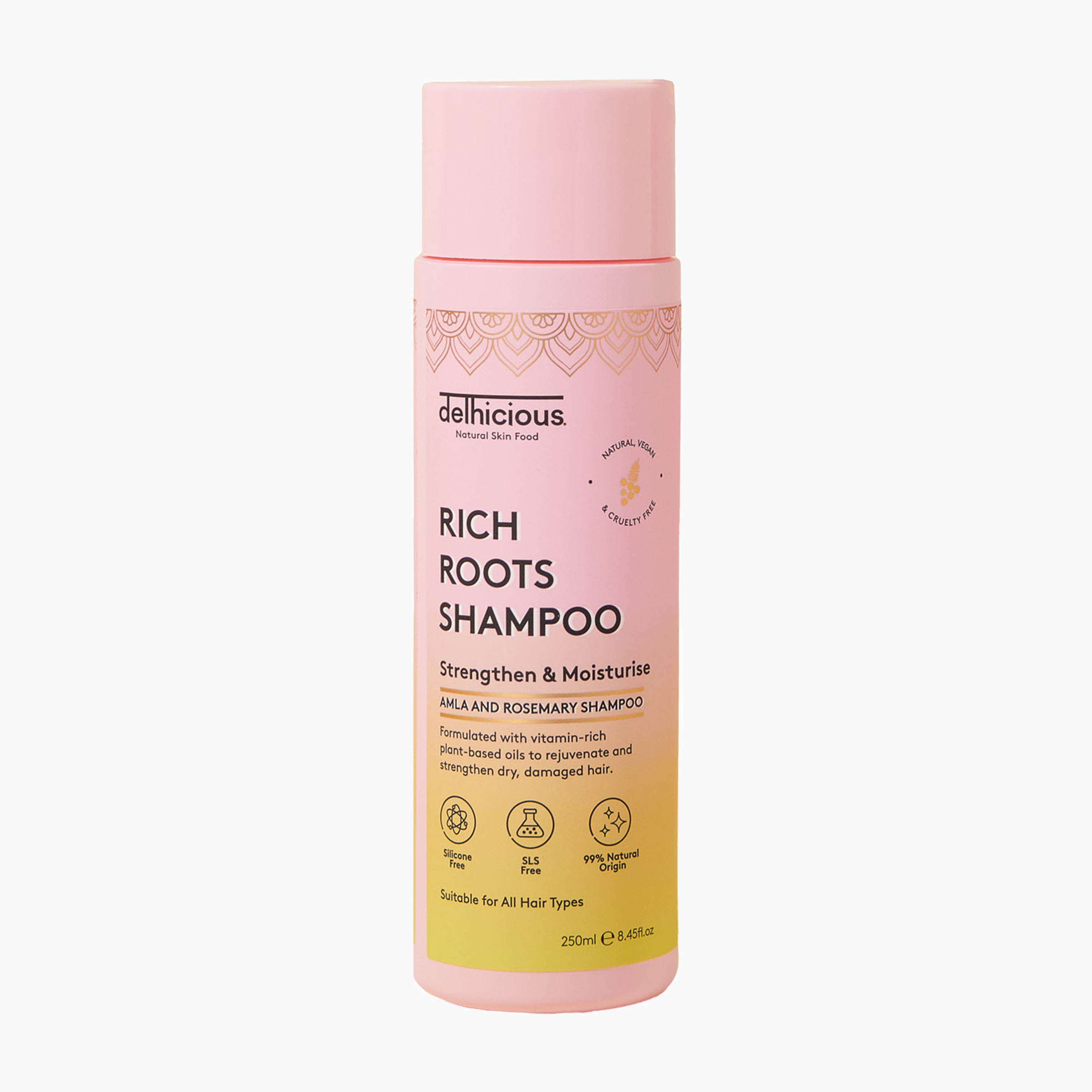 DELHICIOUS Amla Rosemary Strengthening Shampoo-beautyandpersonalcare-hair-haircare-shampoos-image-1