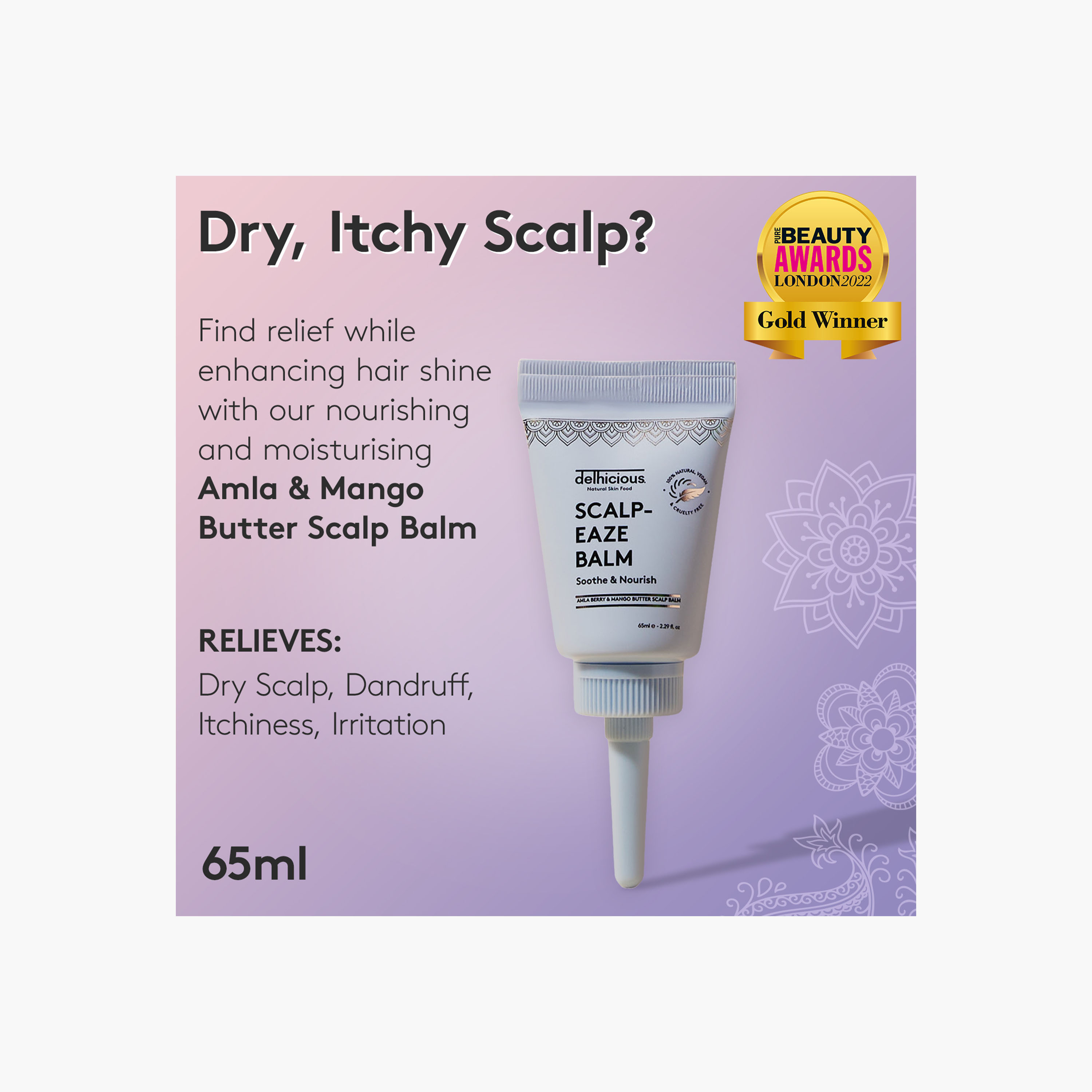 DELHICIOUS Amla Mango Butter Scalp Balm-beautyandpersonalcare-hair-haircare-hairmasksandcreams-image-2