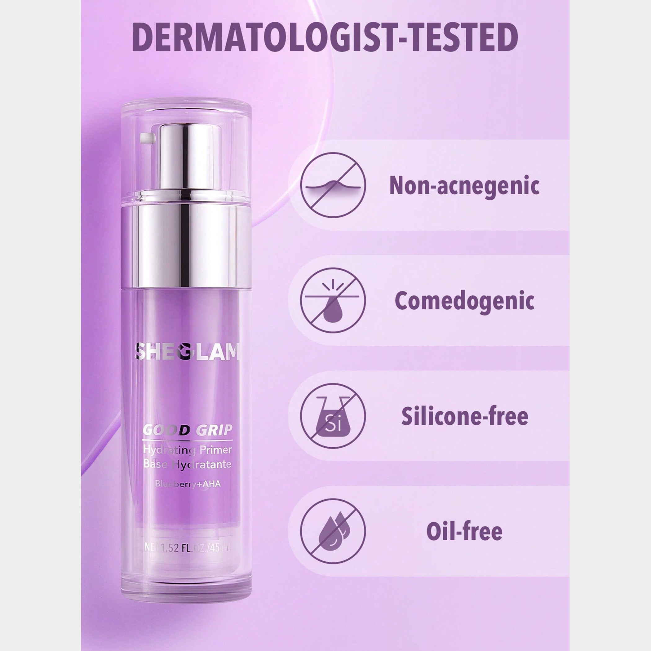 Sheglam Good Grip Hydrating Primer - Blueberry + AHA - 45 ml-beautyandpersonalcare-makeup-face-faceprimers-image-2