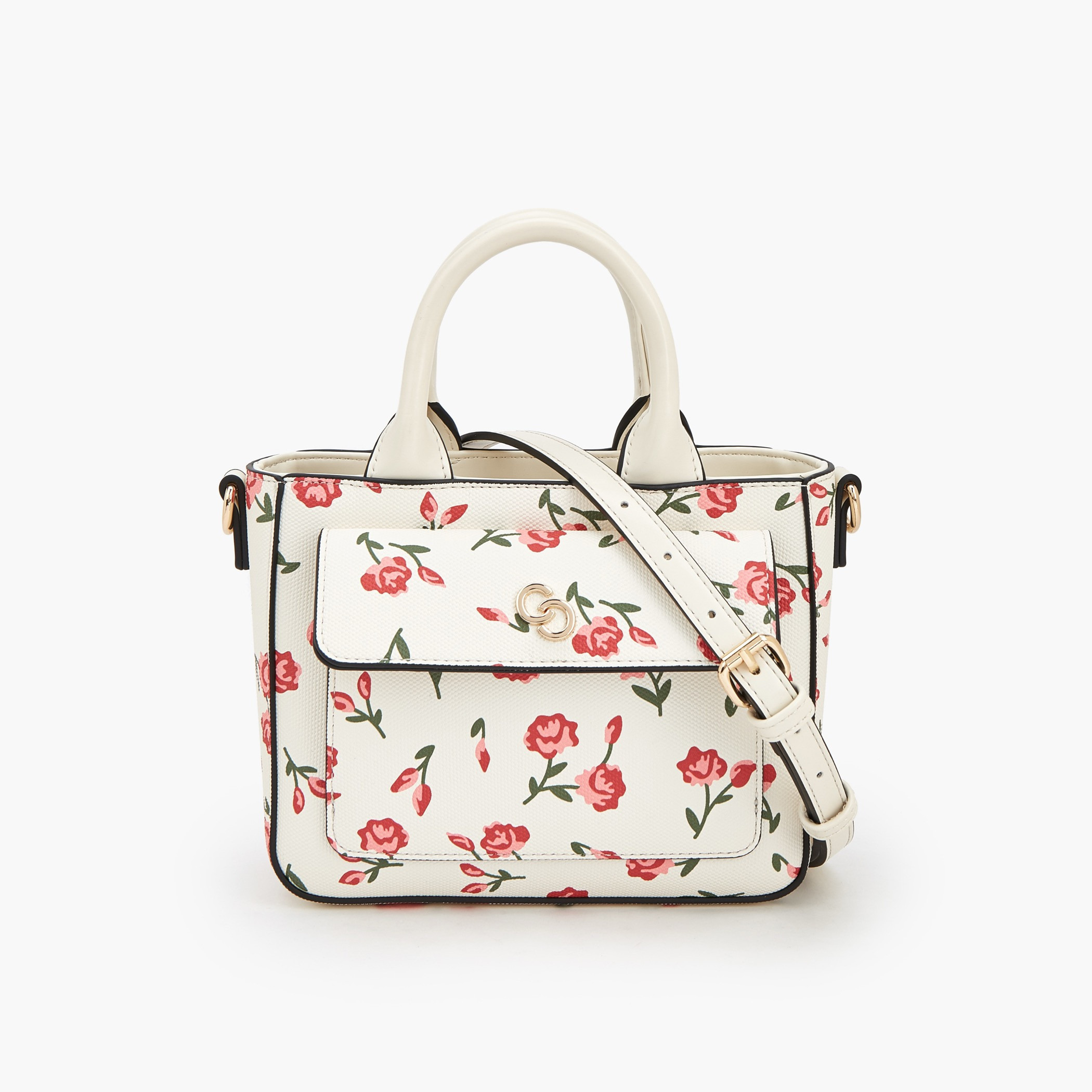 شنطة توتي بمقابض مزدوجة وطبعات زهرية من سيليست-women-bagsandwallets-handbags-image-1