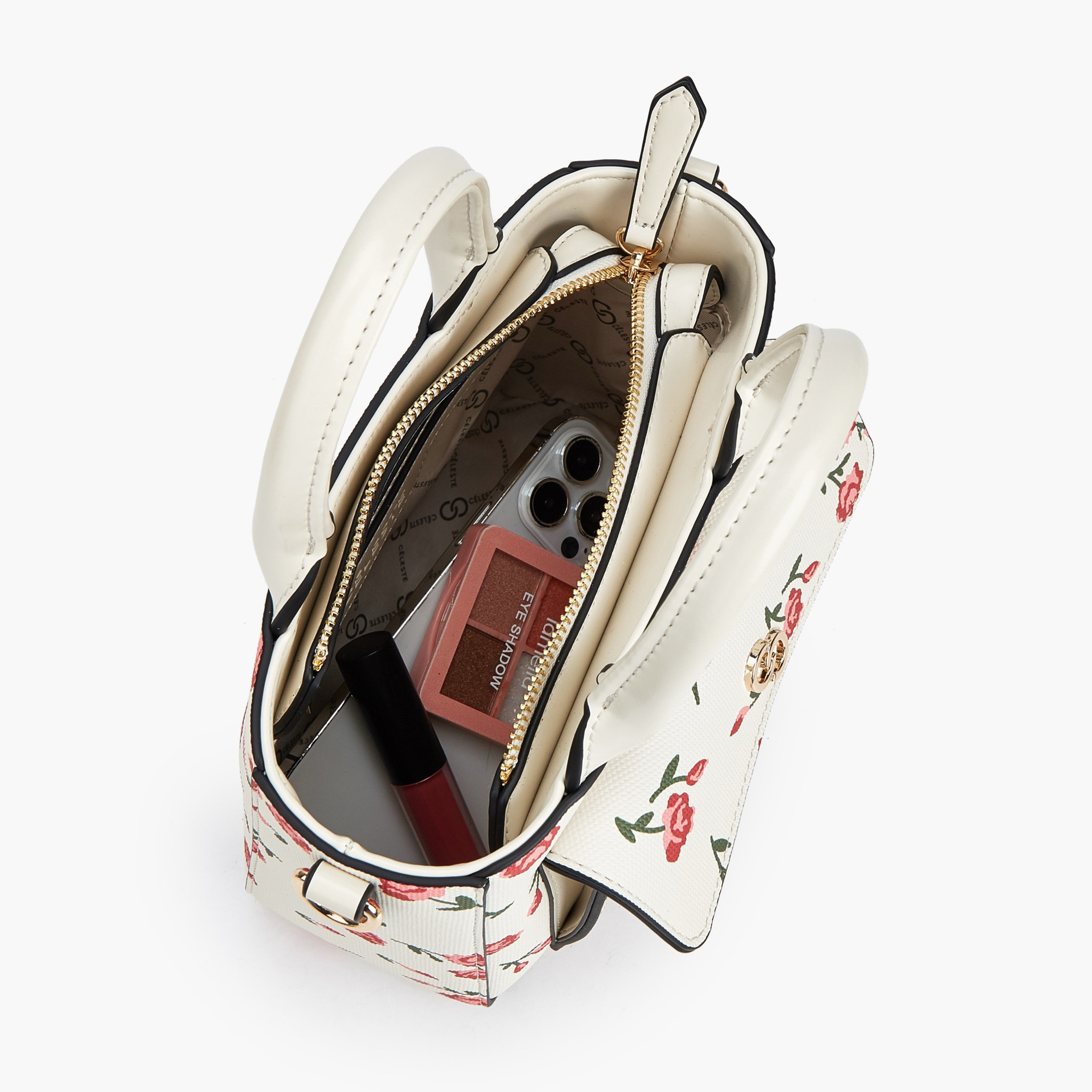 شنطة توتي بمقابض مزدوجة وطبعات زهرية من سيليست-women-bagsandwallets-handbags-image-8