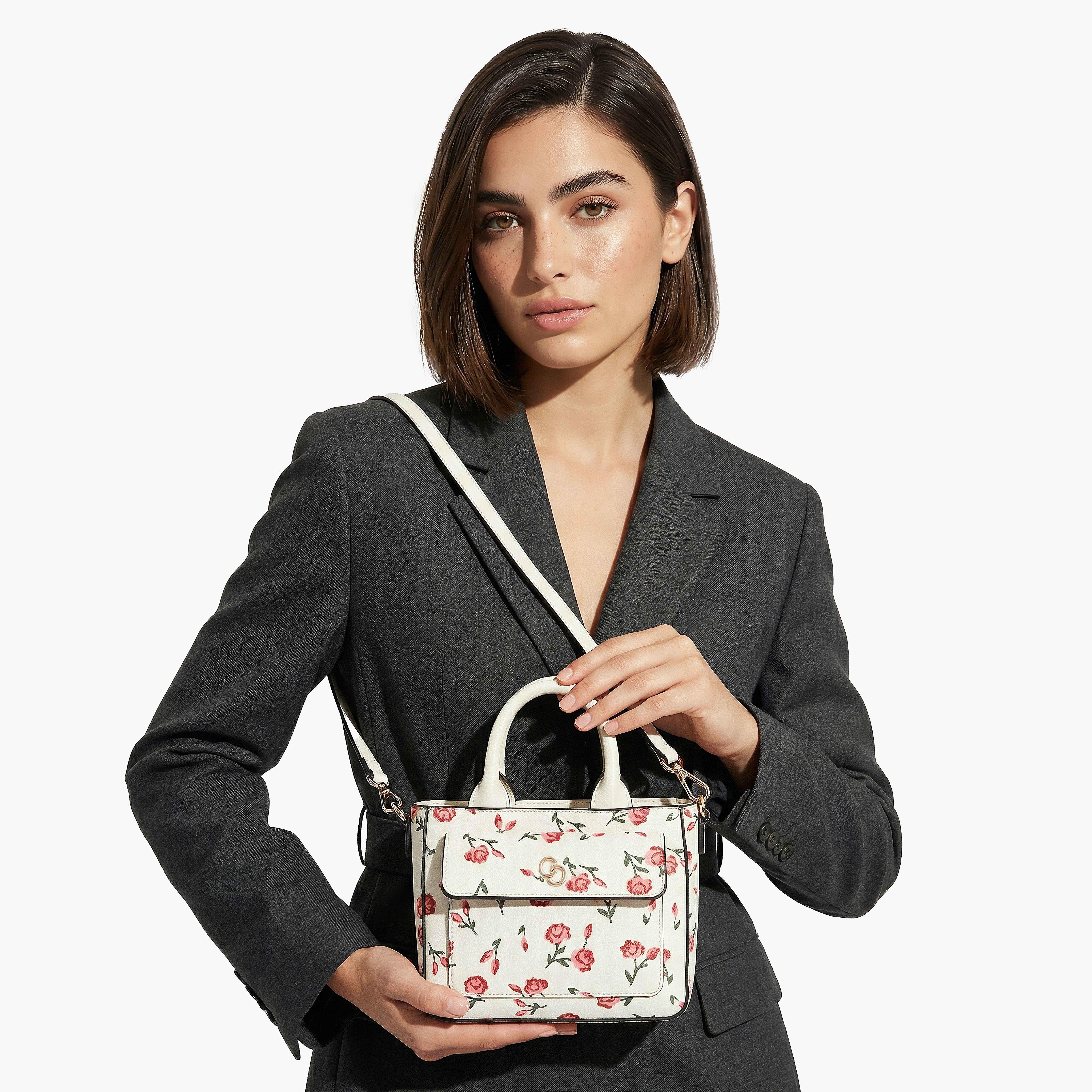 شنطة توتي بمقابض مزدوجة وطبعات زهرية من سيليست-women-bagsandwallets-handbags-image-2