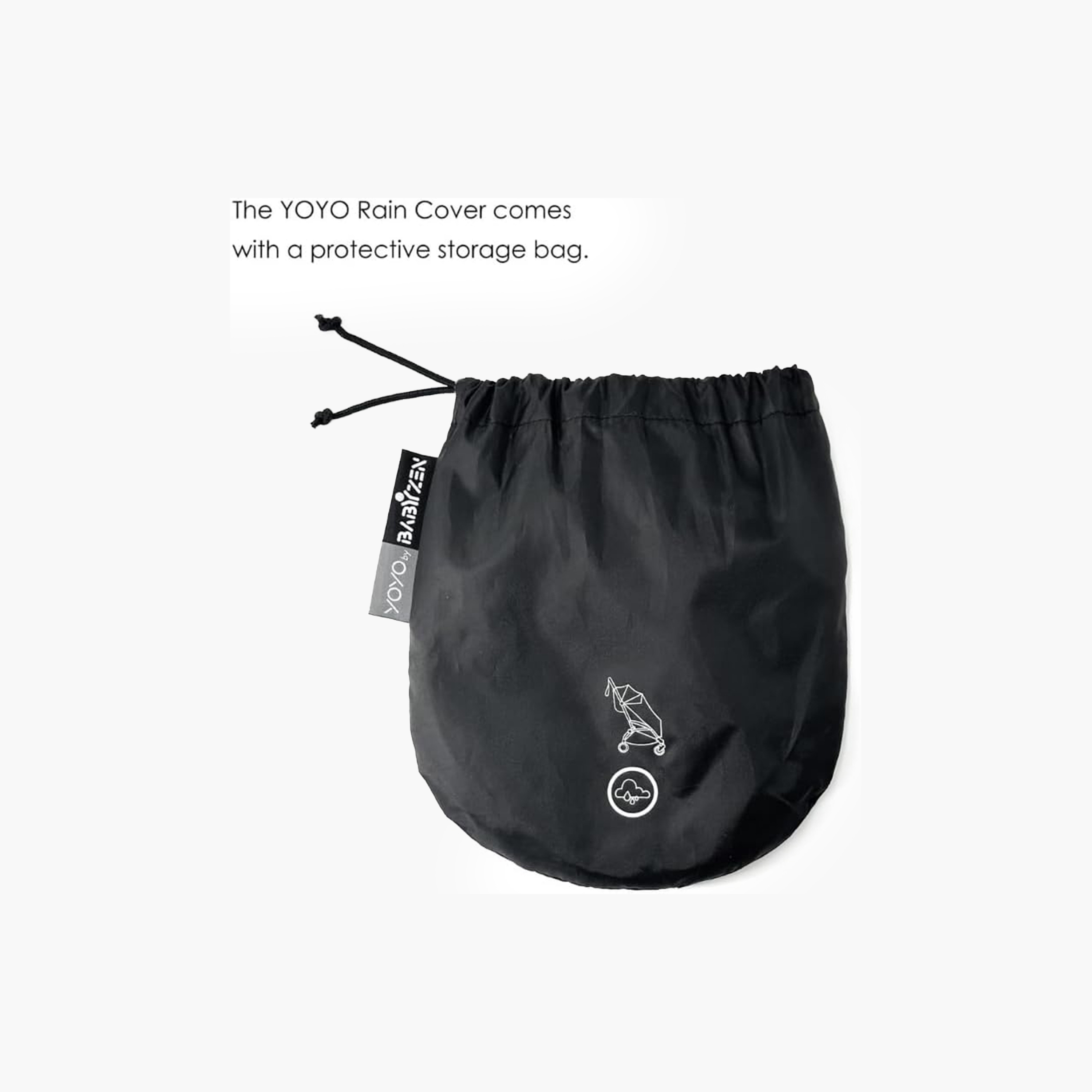 Stokke YOYO 6+ Rain Cover - Clear-baby-gear-strollersandprams-accessories-image-2