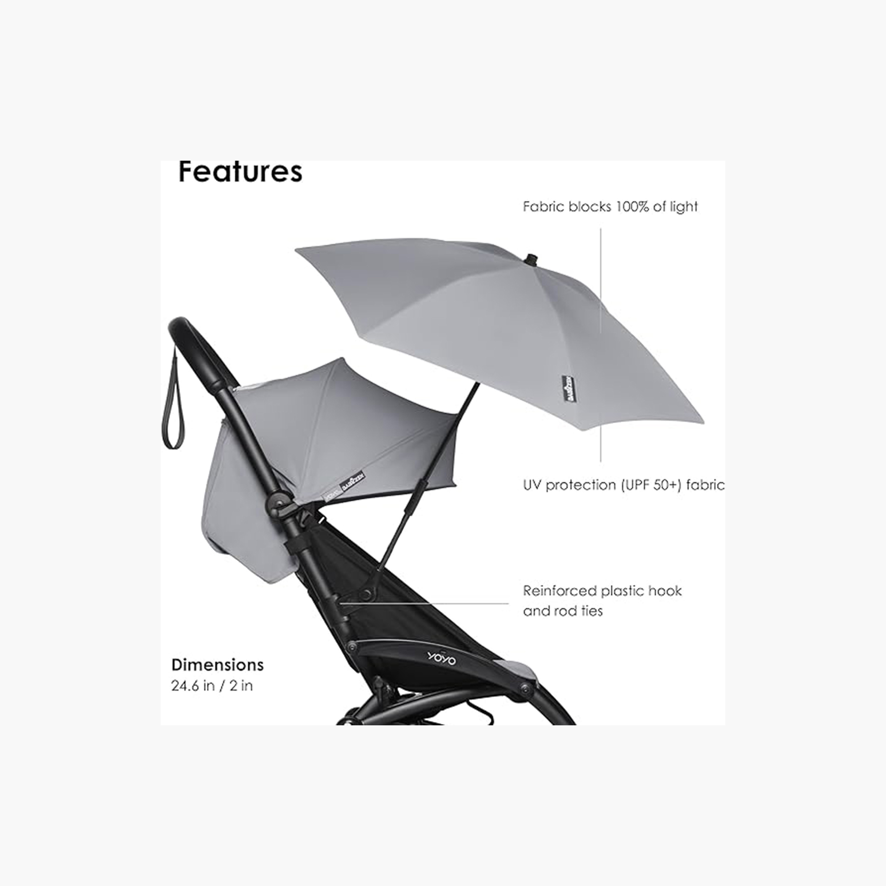 Stokke YOYO³ parasol-baby-gear-strollersandprams-accessories-image-3