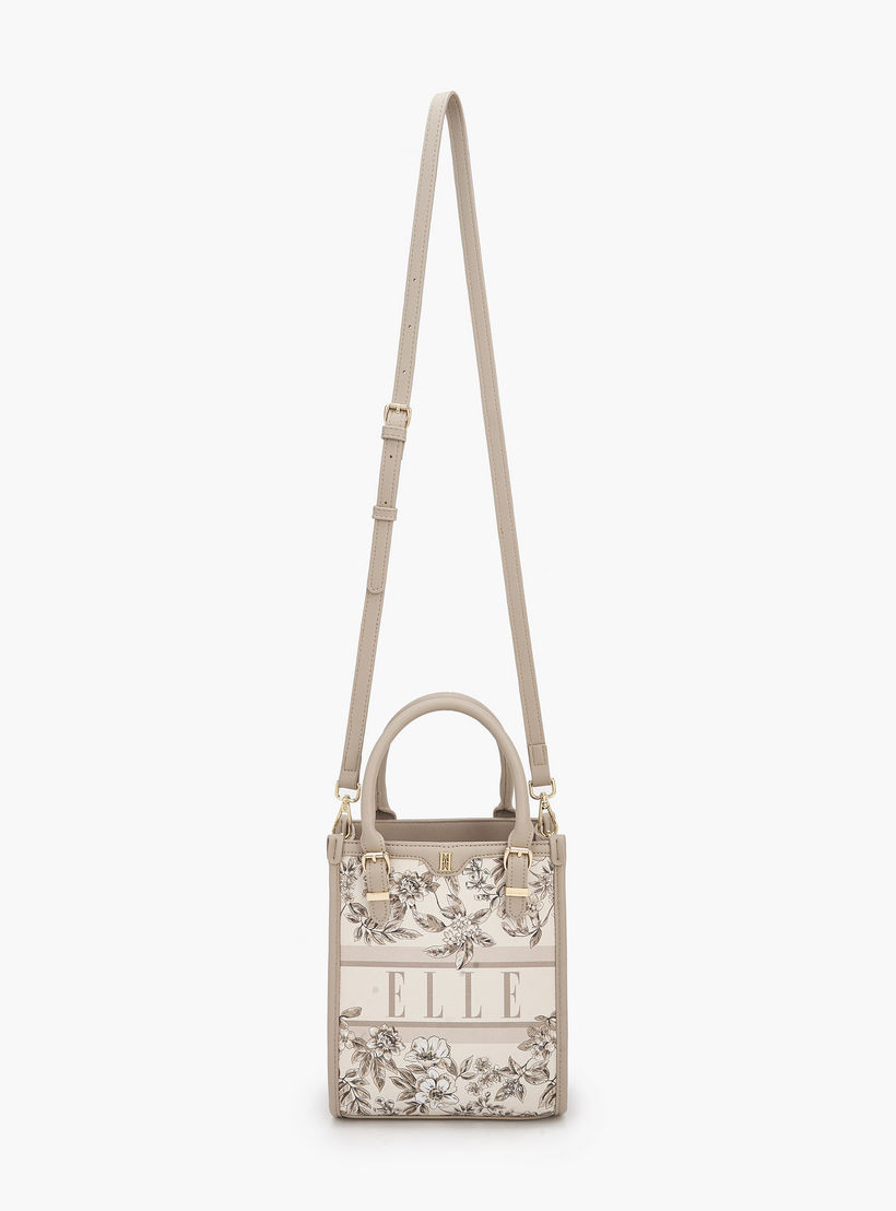 شنطة كروس بودي بحزام قابل للتعديل وطبعات زهرية من إيل-women-bagsandwallets-handbags-image-2