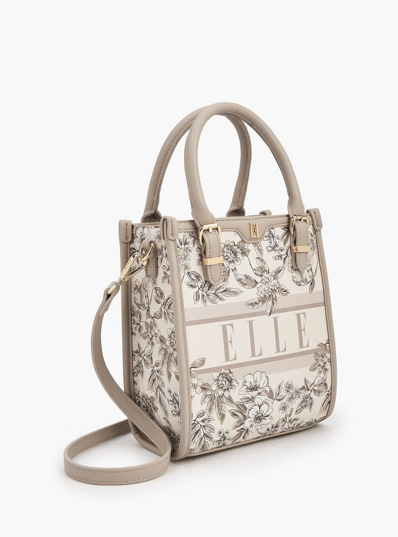 شنطة كروس بودي بحزام قابل للتعديل وطبعات زهرية من إيل-women-bagsandwallets-handbags-image-3