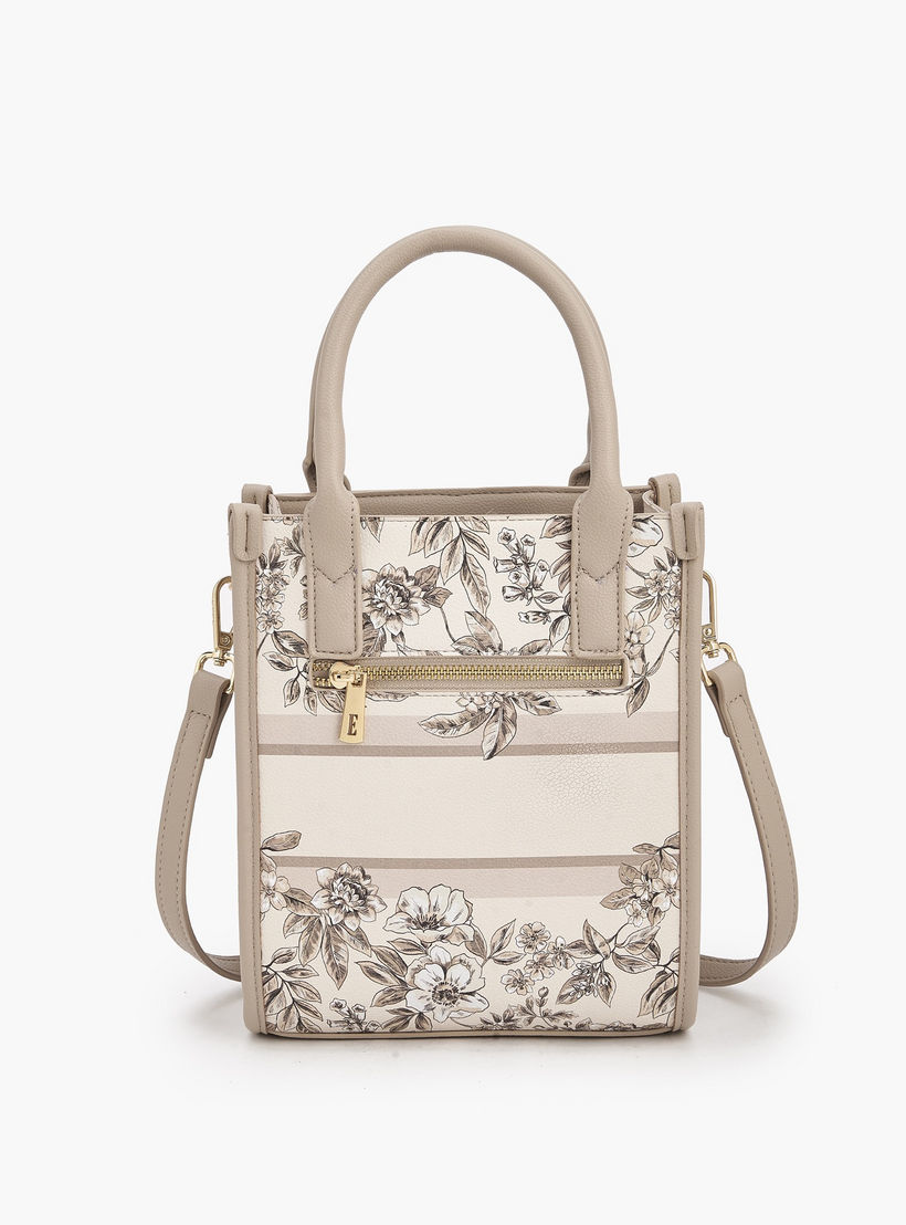 شنطة كروس بودي بحزام قابل للتعديل وطبعات زهرية من إيل-women-bagsandwallets-handbags-image-5
