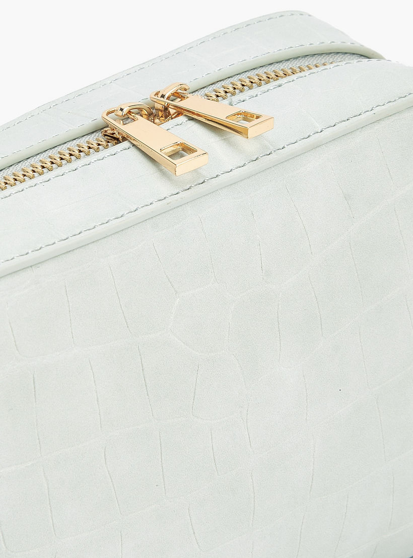 شنطة كروس بودي بارزة الملمس بسحّاب إغلاق من سيليست-women-bagsandwallets-handbags-image-5