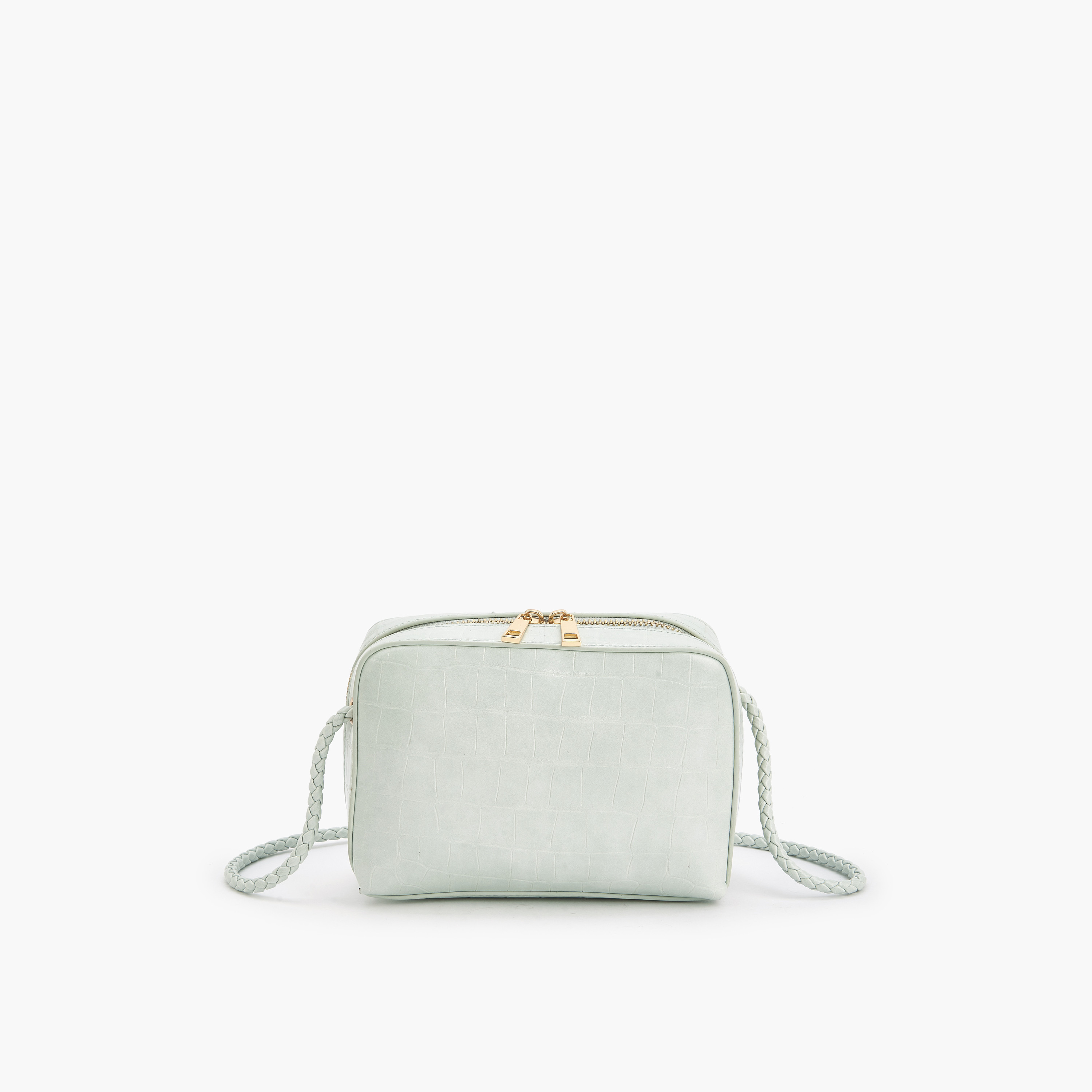 شنطة كروس بودي بارزة الملمس بسحّاب إغلاق من سيليست-women-bagsandwallets-handbags-image-6