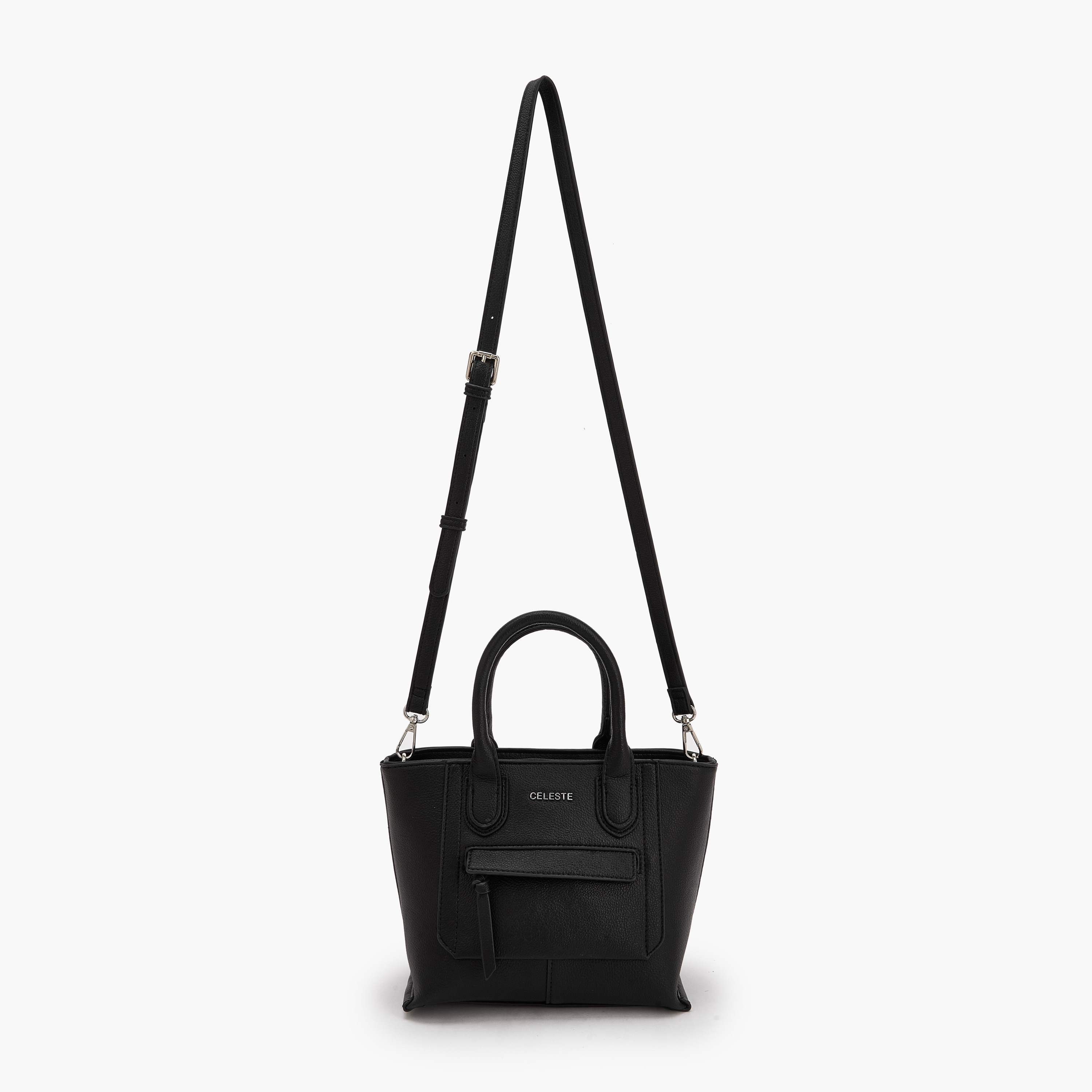 Celeste Textured Tote Bag with Double Handle-women-bagsandwallets-handbags-image-3