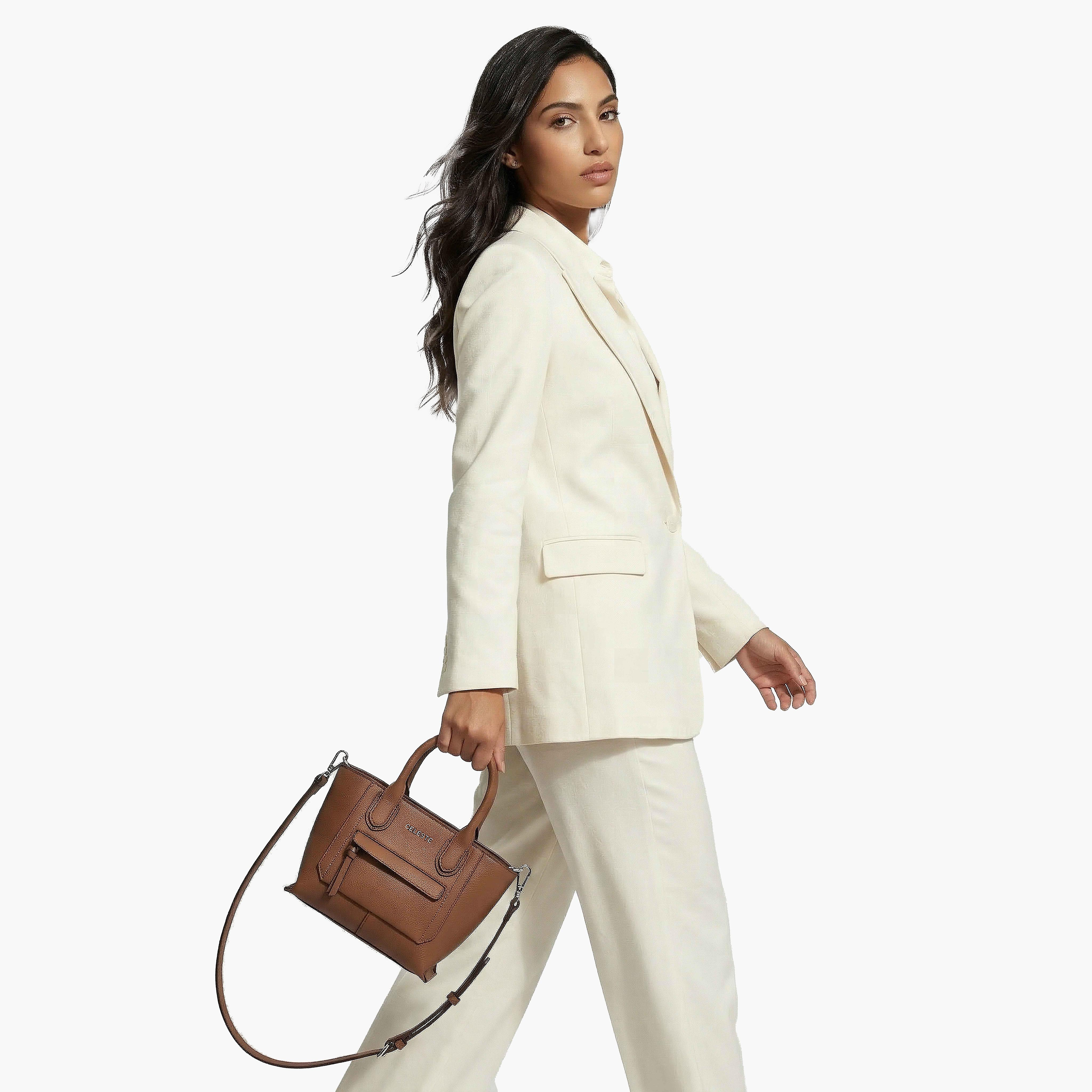 شنطة توت بارزة الملمس بمقبض مزدوج من سيليست-women-bagsandwallets-handbags-image-2