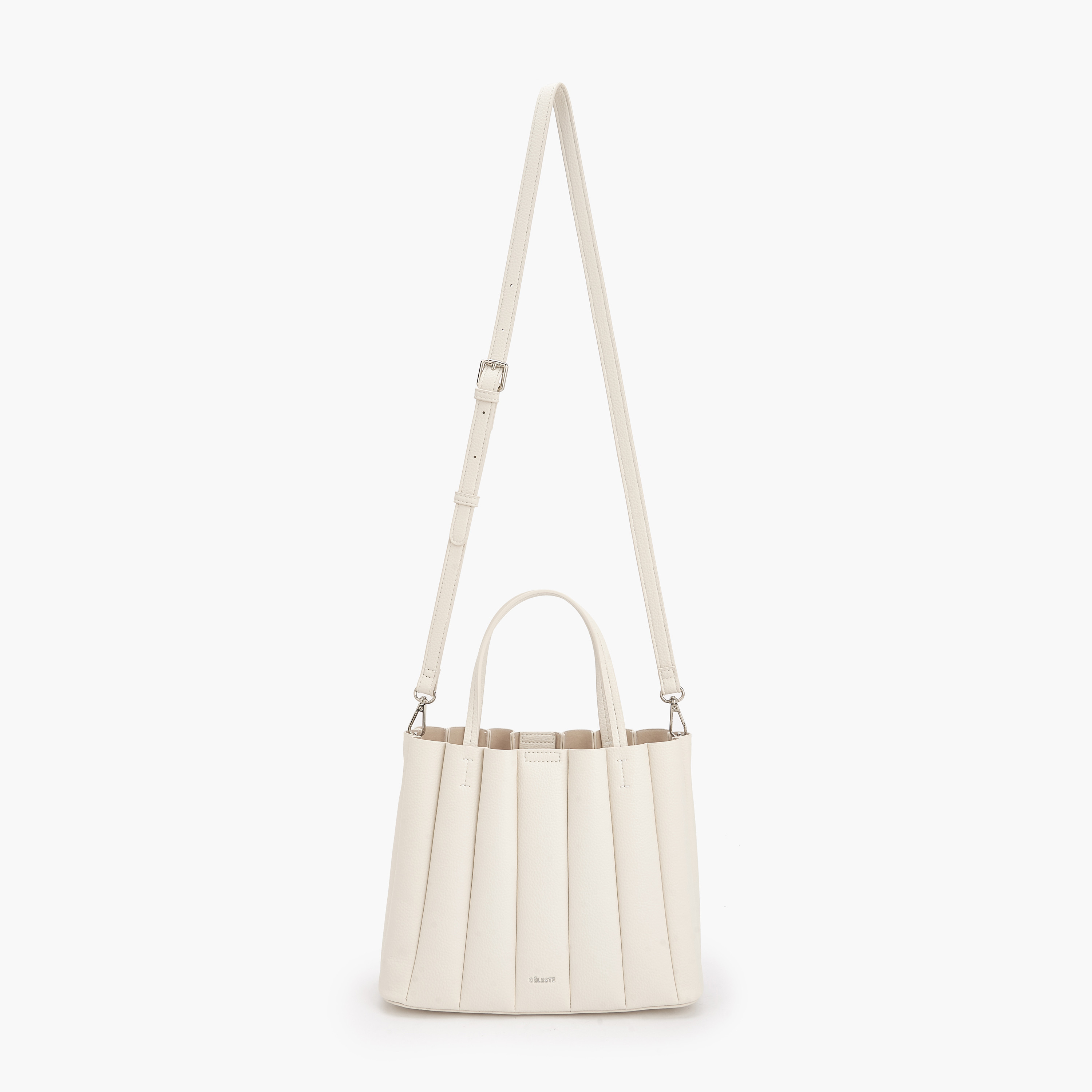 Celeste Pleated Tote Bag with Pouch-women-bagsandwallets-handbags-image-5