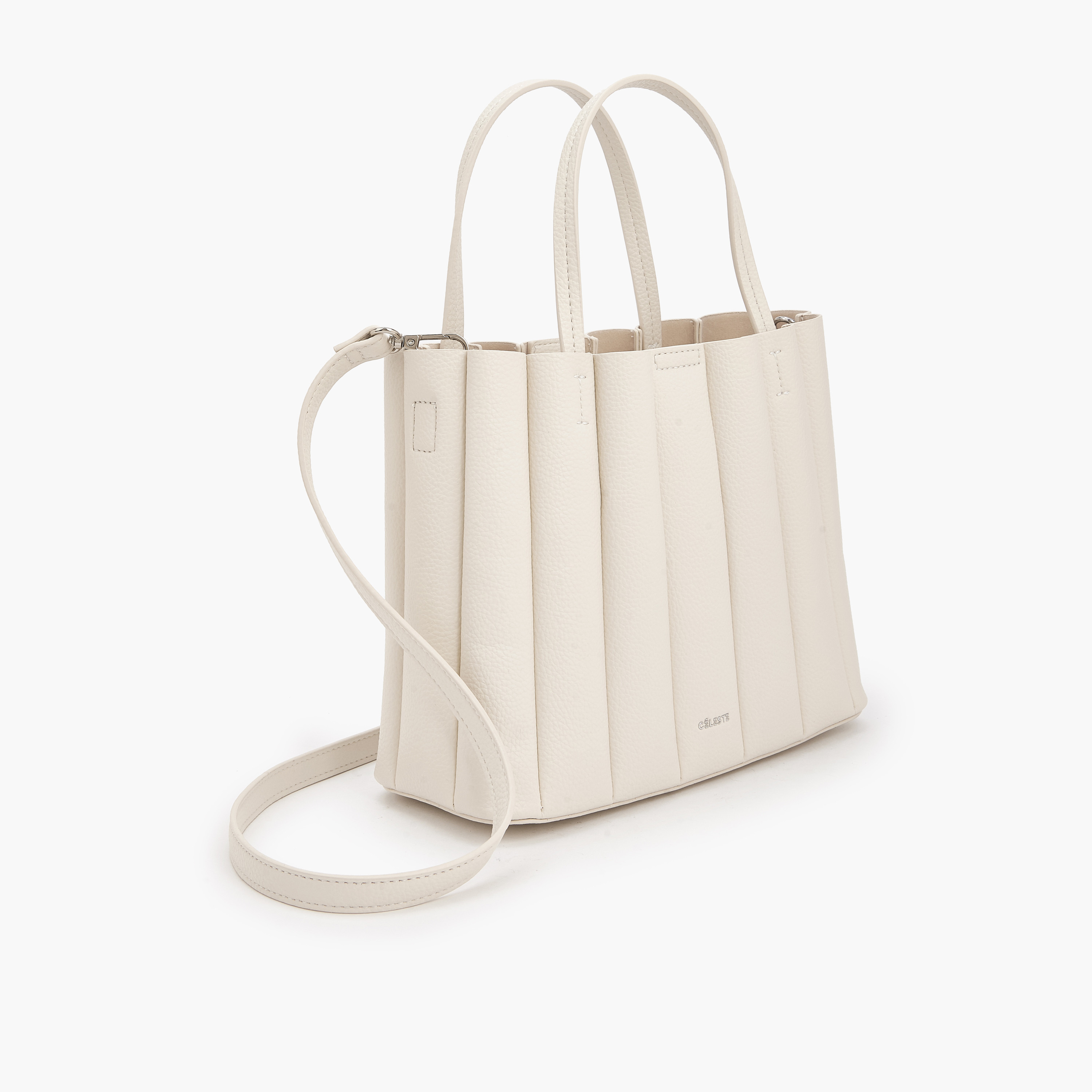 Celeste Pleated Tote Bag with Pouch-women-bagsandwallets-handbags-image-6