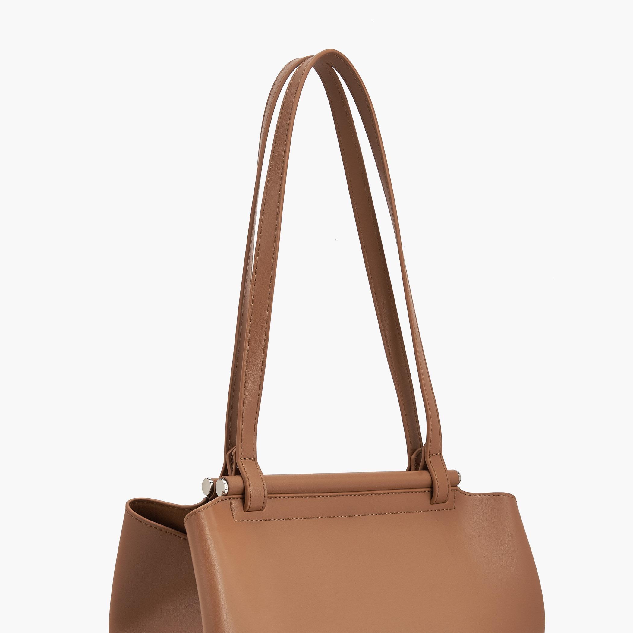 شنطة كتف سادة بمقبض مزدوج من سيليست-women-bagsandwallets-handbags-image-3