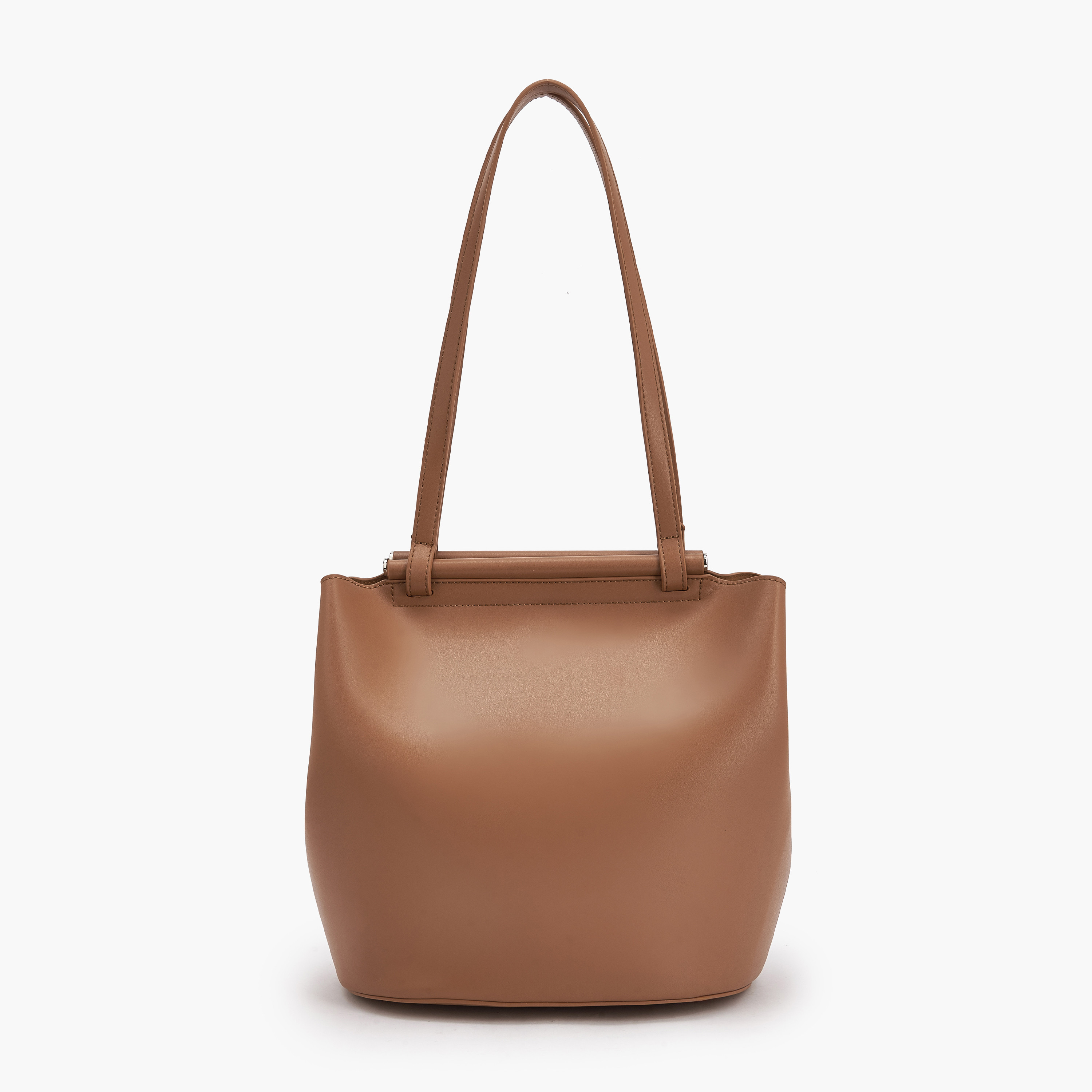شنطة كتف سادة بمقبض مزدوج من سيليست-women-bagsandwallets-handbags-image-4