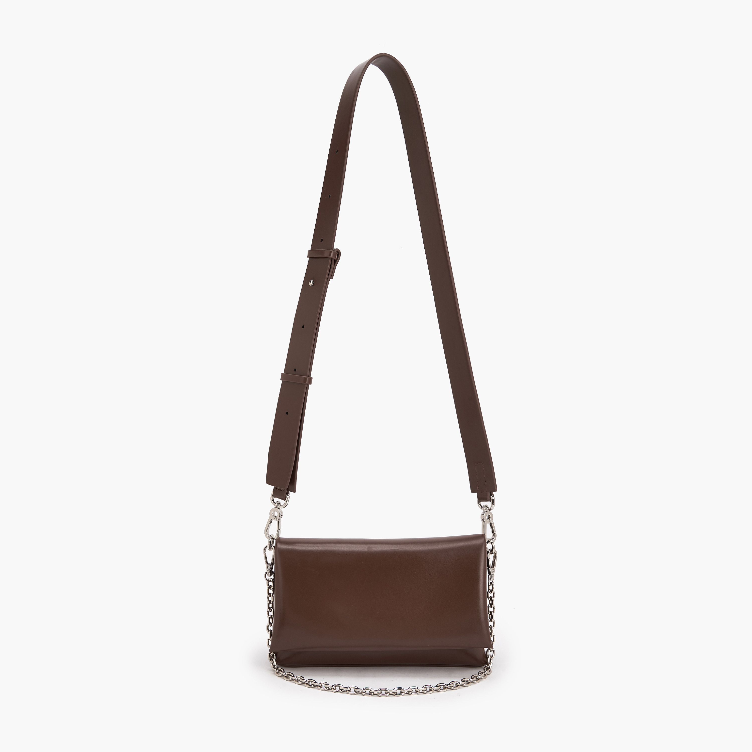 Celeste Textured Shoulder Bag with Chain Strap-women-bagsandwallets-handbags-image-6