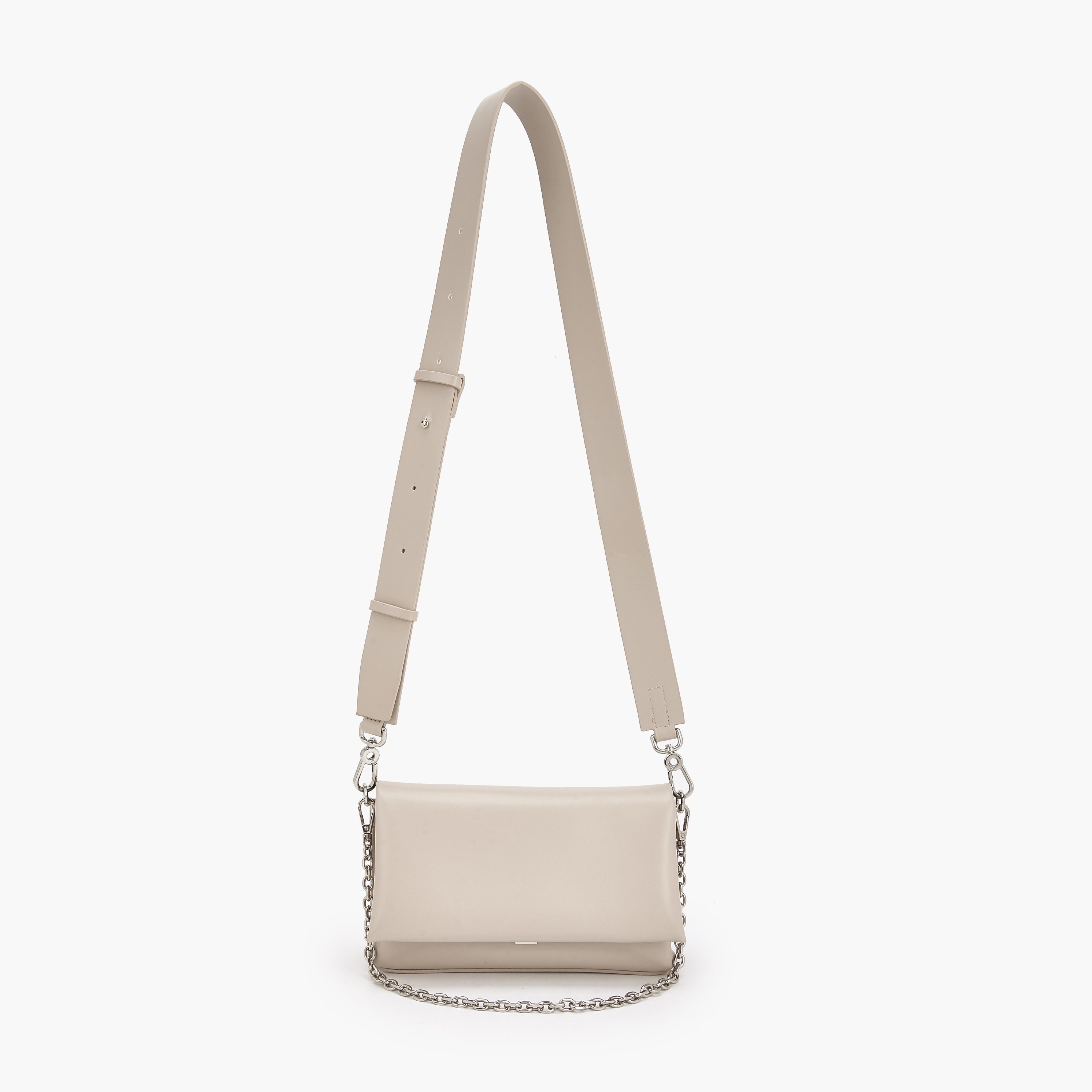 Celeste Textured Shoulder Bag with Chain Strap-women-bagsandwallets-handbags-image-7