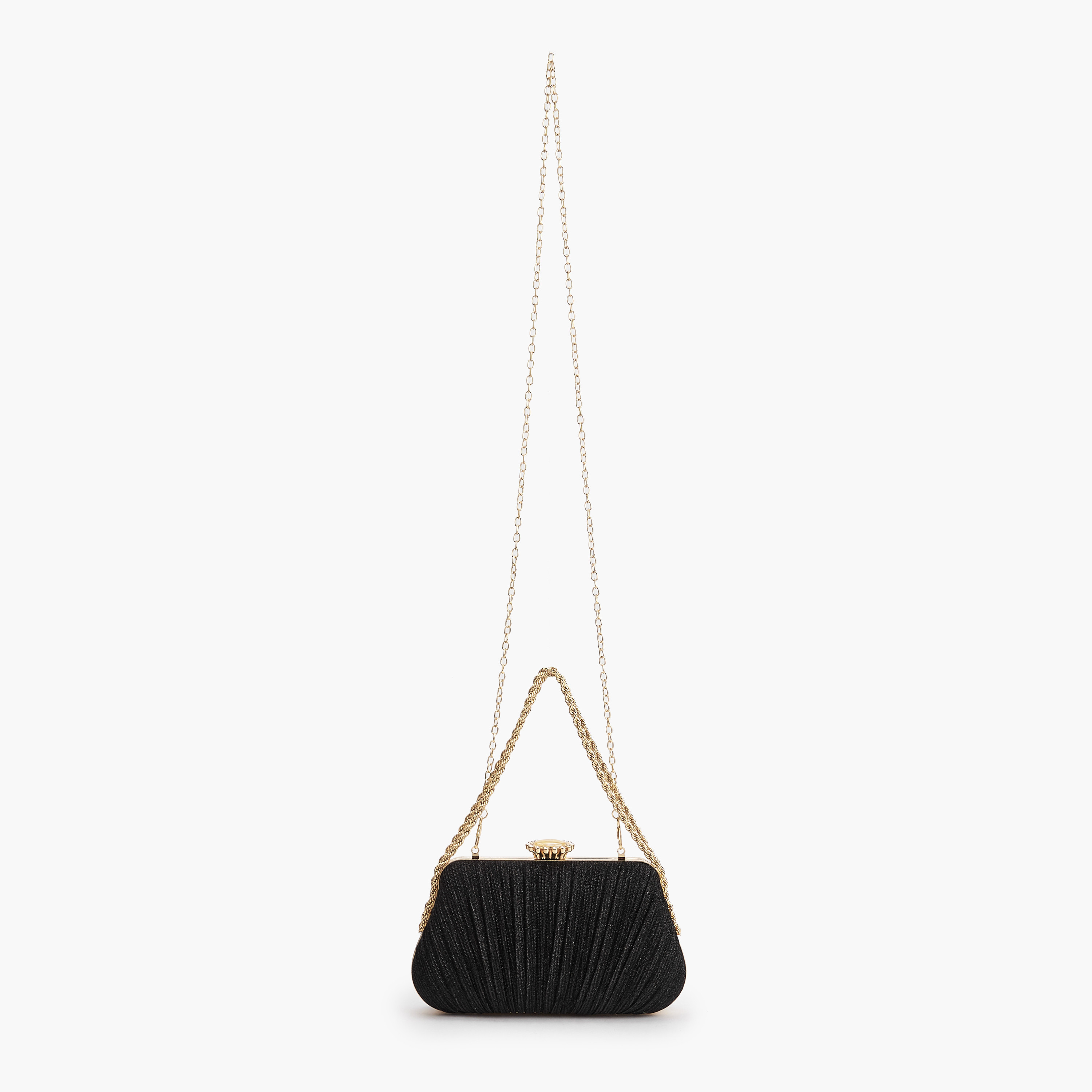 شنطة كلاتش بطيات بحزام سلسلة من بابريكا-women-bagsandwallets-handbags-image-2