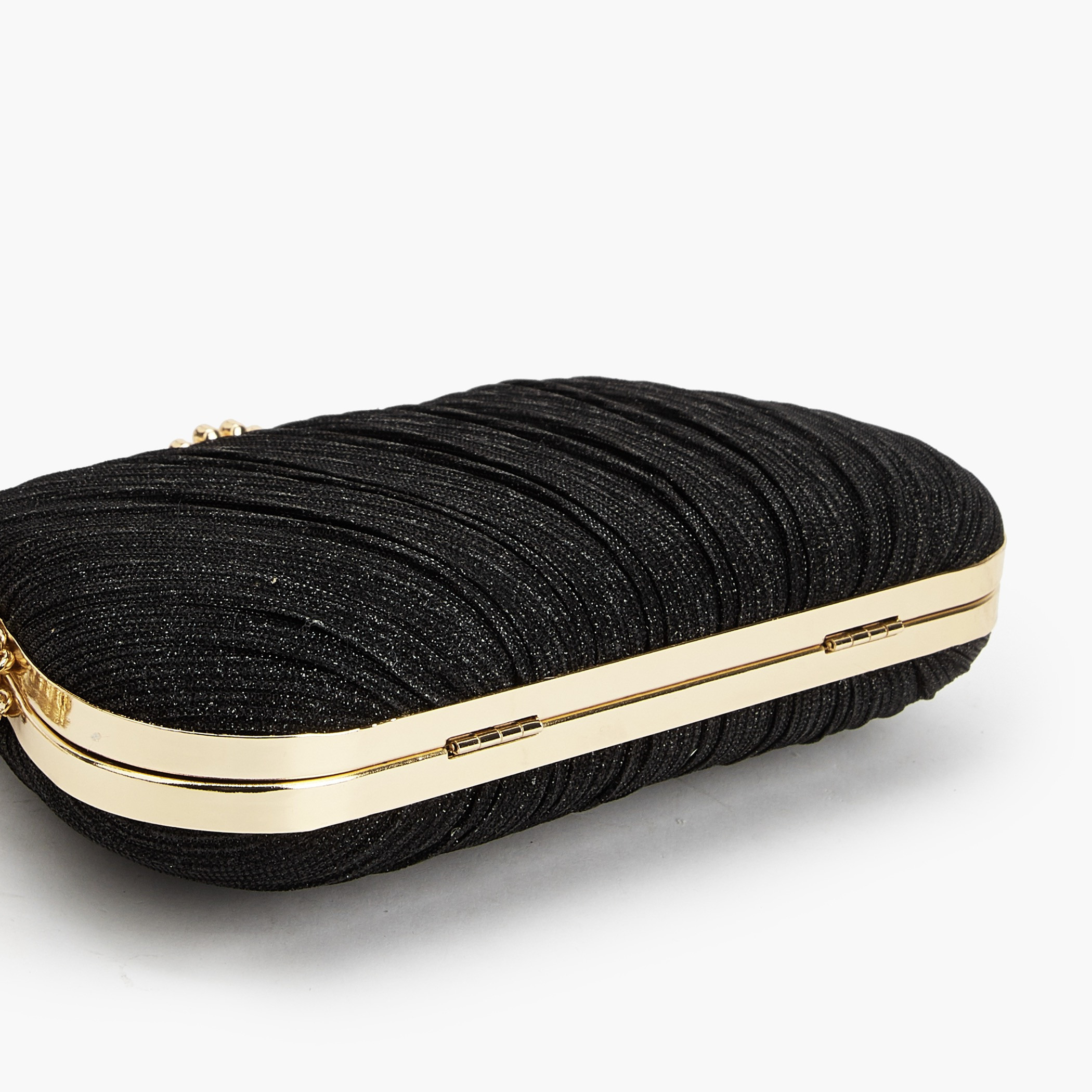 شنطة كلاتش بطيات بحزام سلسلة من بابريكا-women-bagsandwallets-handbags-image-3